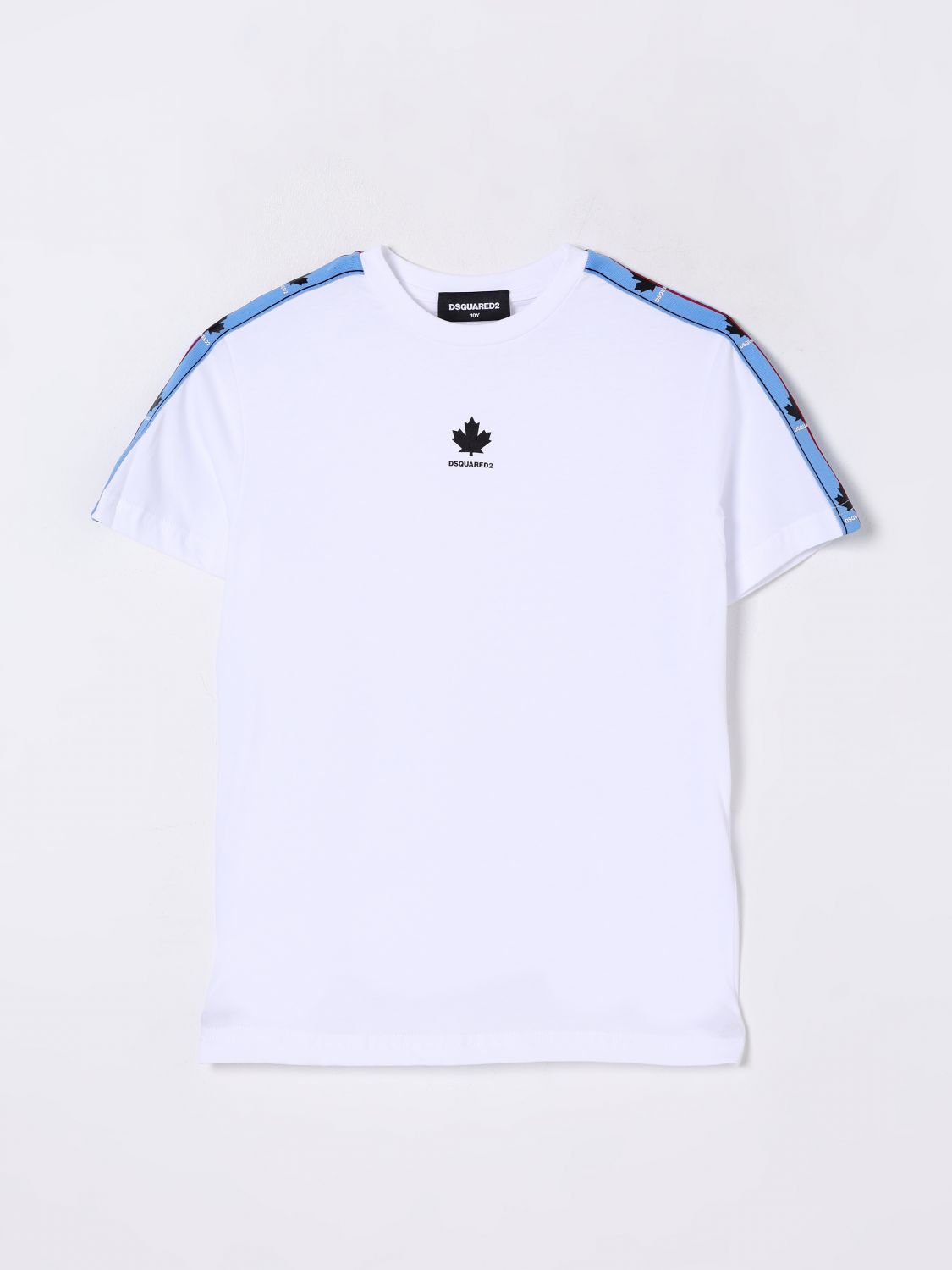 Dsquared2 White T-shirt For Boy With Logo In White
