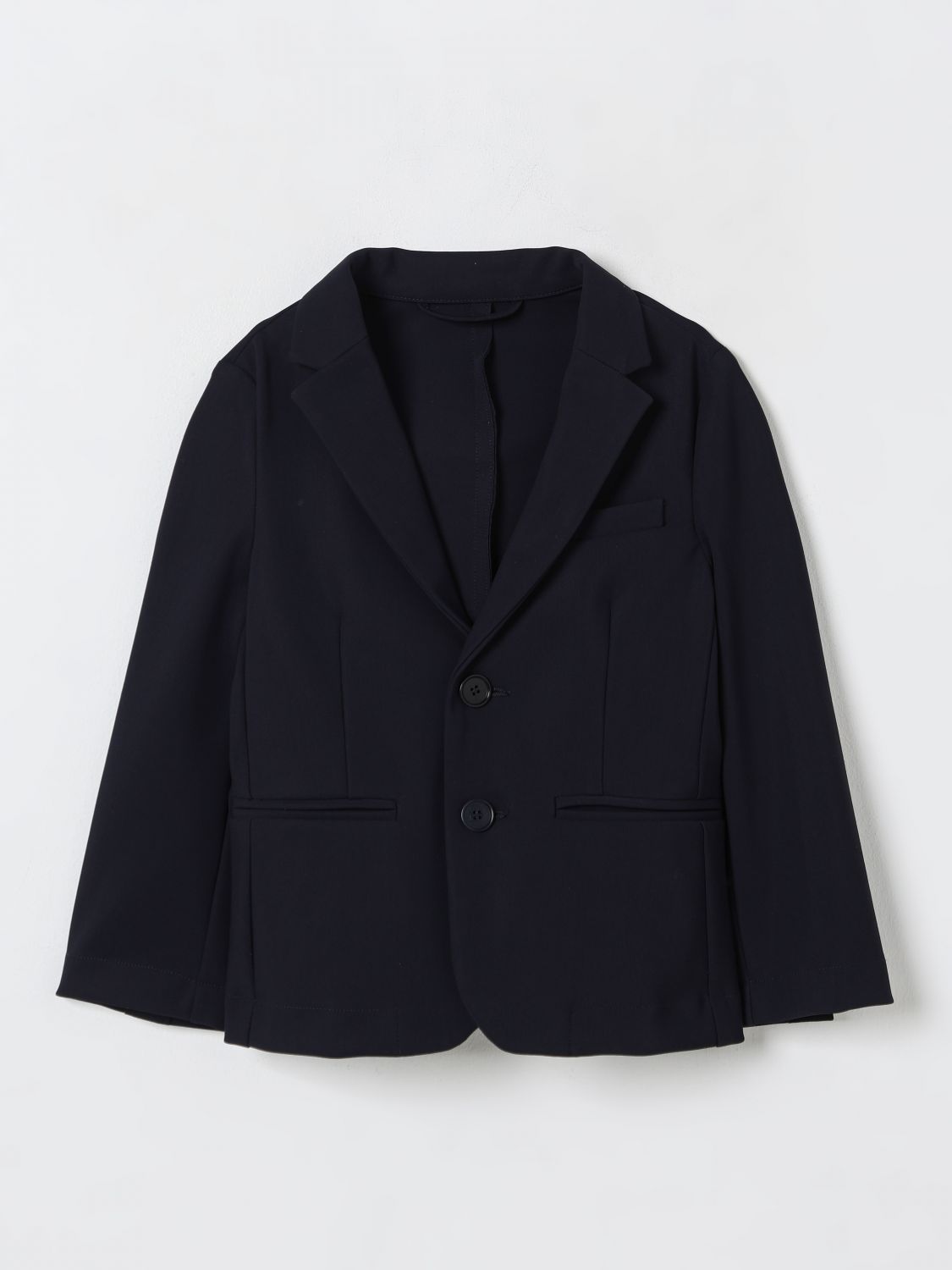 Il Gufo Notched-lapels Single-breasted Blazer In Blue