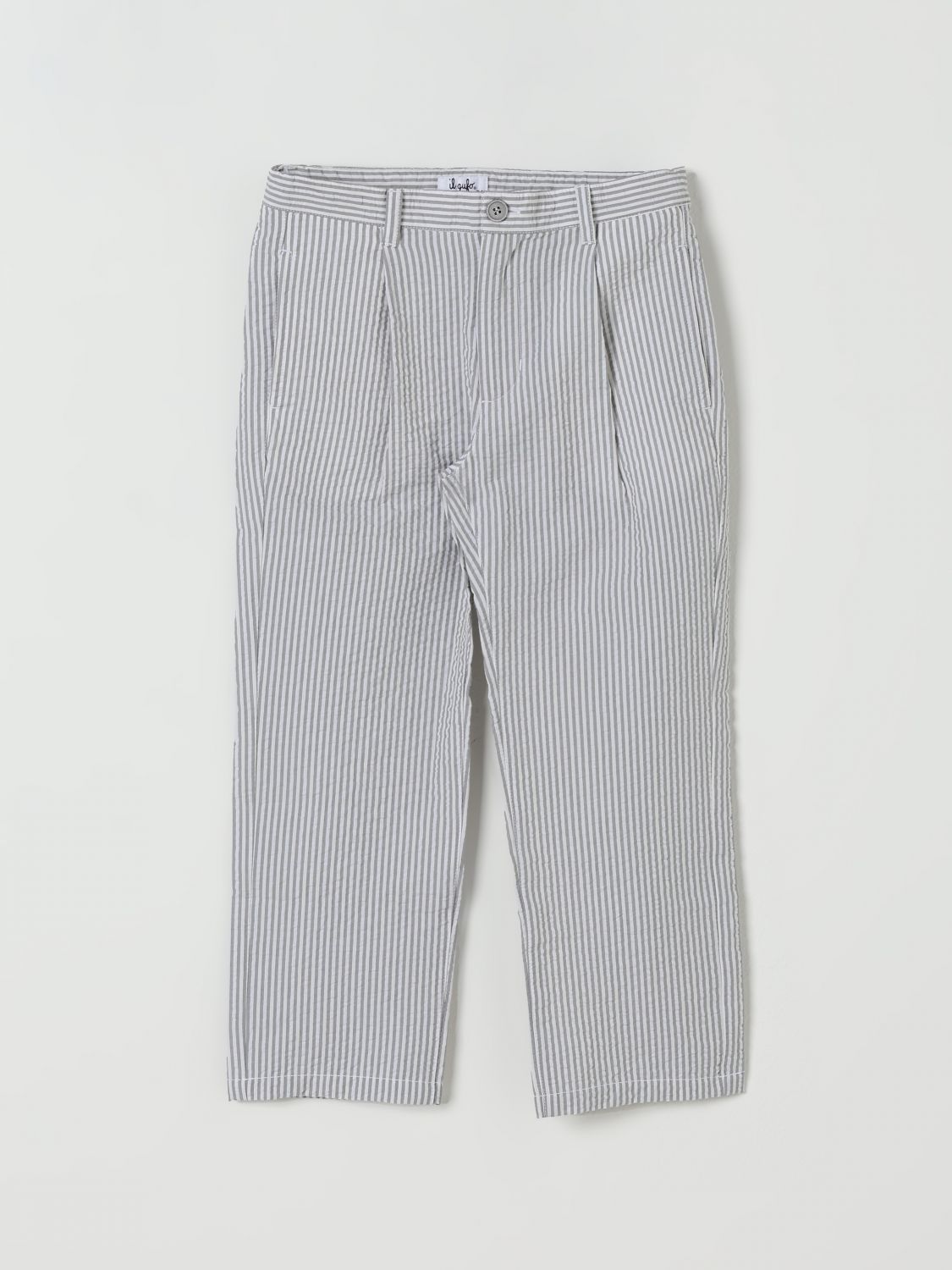 Il Gufo Pants Kids Color Grey In Gray