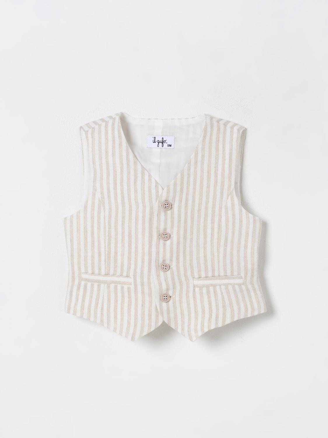 Il Gufo Vestcoat Kids Color Rope In Rope