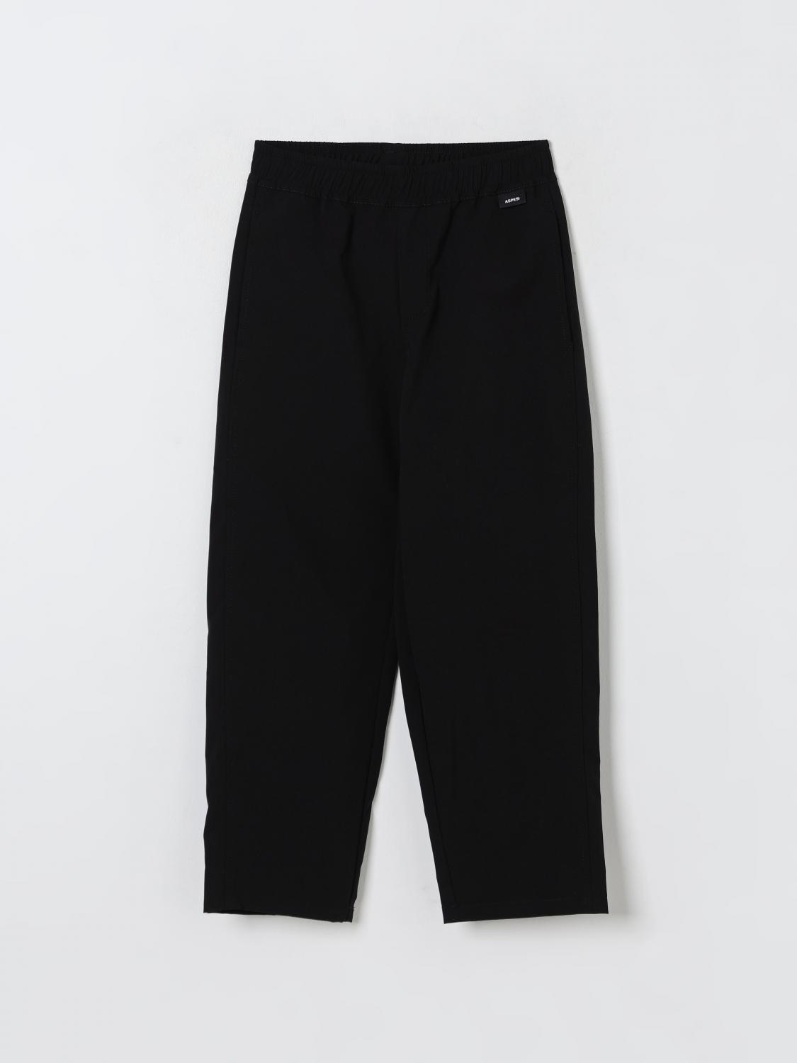 Aspesi Pants Kids Color Black In Black