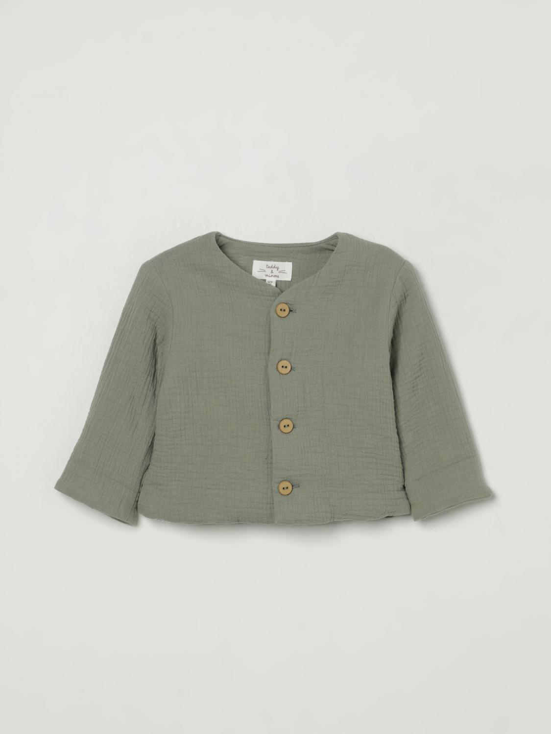 Teddy & Minou Jacket  Kids Color Sage