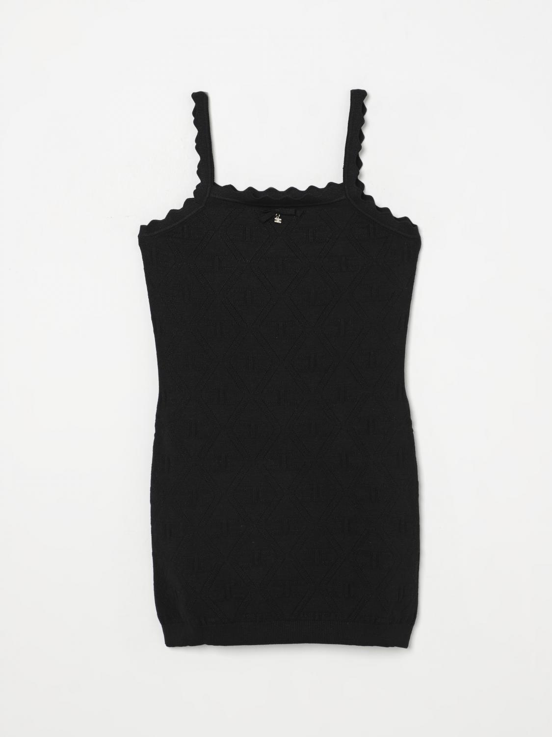 Elisabetta Franchi La Mia Bambina Short Kids Color Black In Black