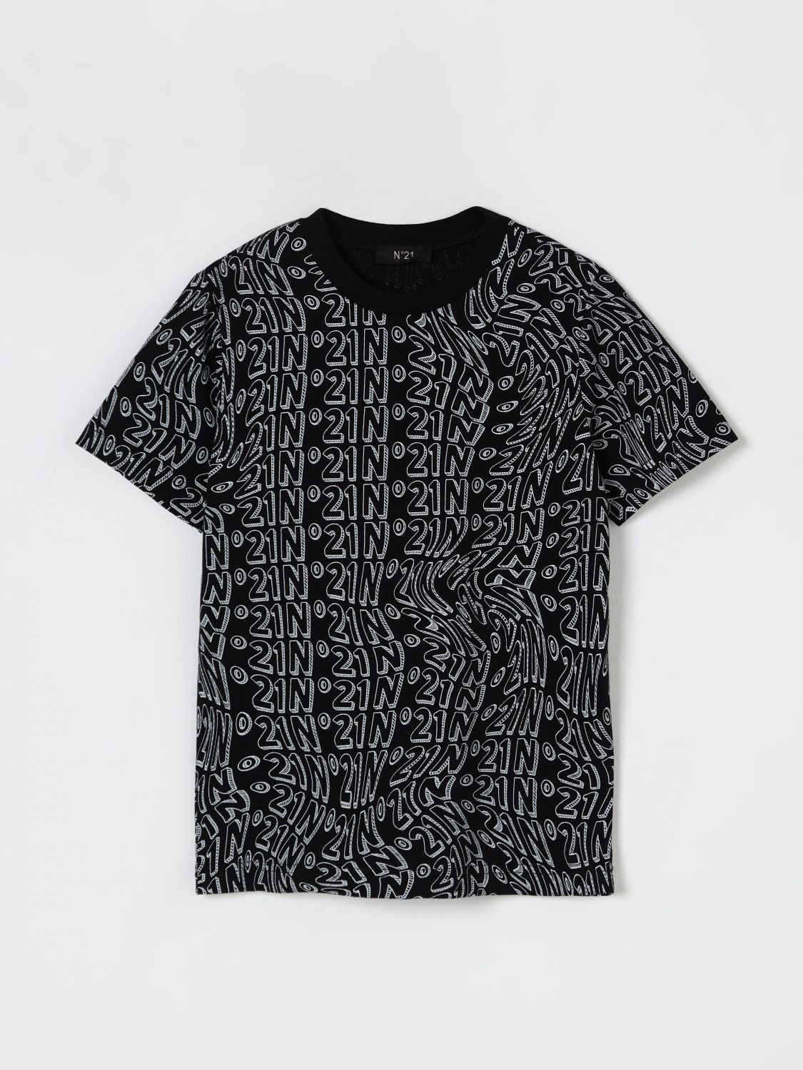 N°21 T-shirt N° 21 Kids Color Black In Black