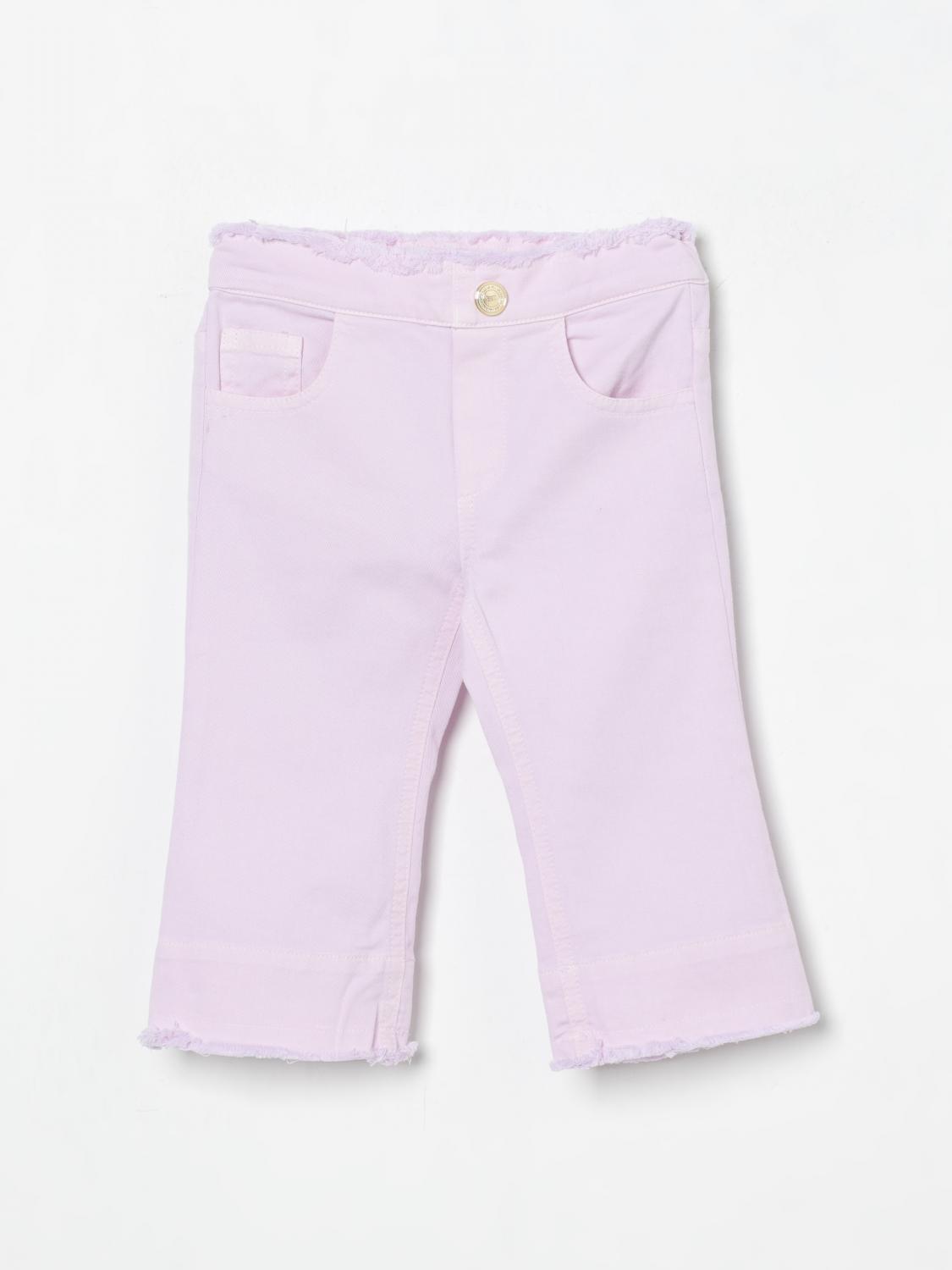 Elisabetta Franchi La Mia Bambina Pants Kids Color Pink In Pink