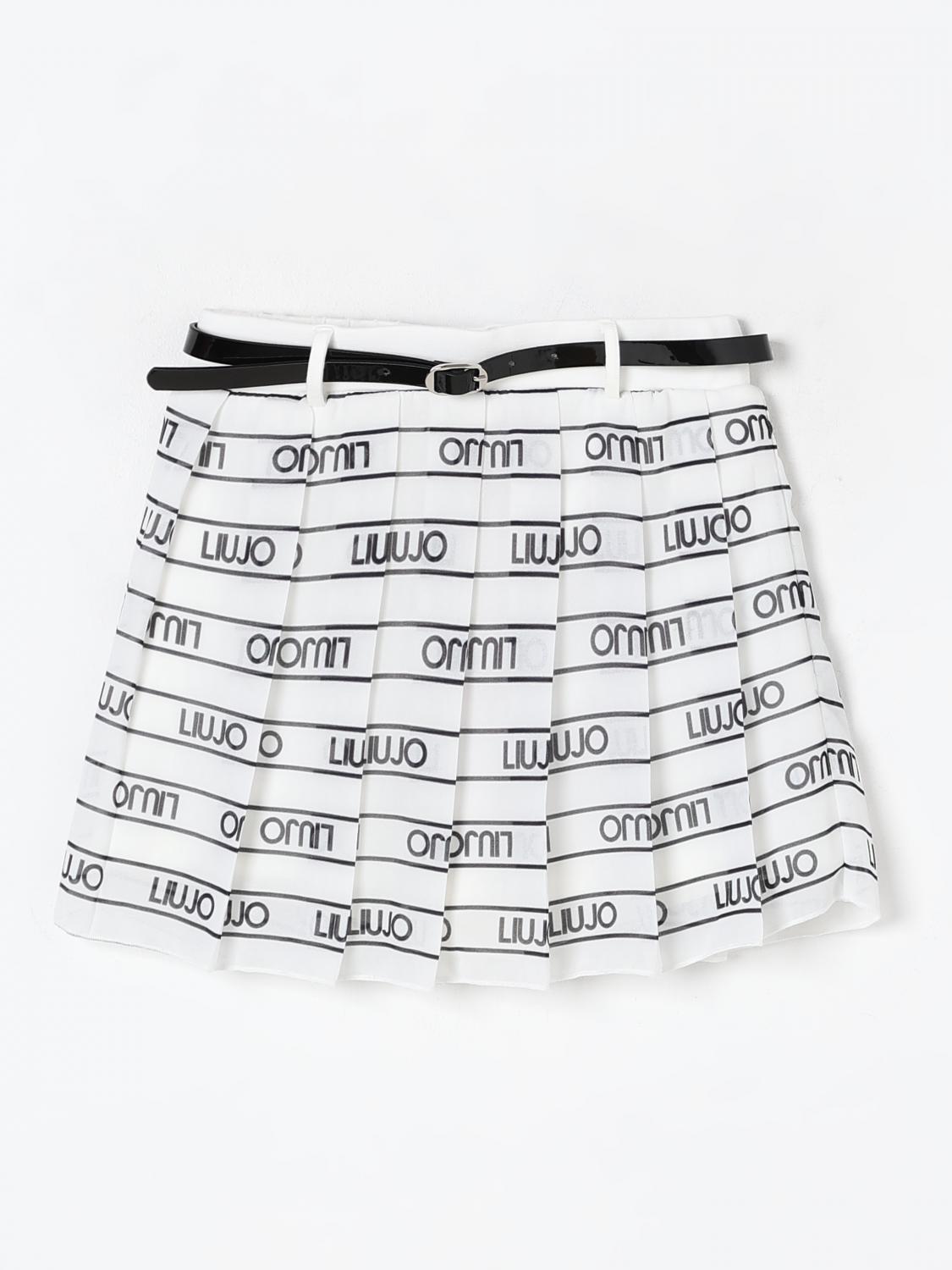 LIU •JO SKIRT LIU JO KIDS COLOR WHITE G73039001