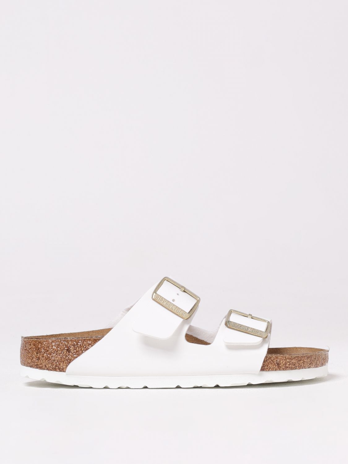 BIRKENSTOCK FLAT SANDALS BIRKENSTOCK WOMAN COLOR WHITE G73063001