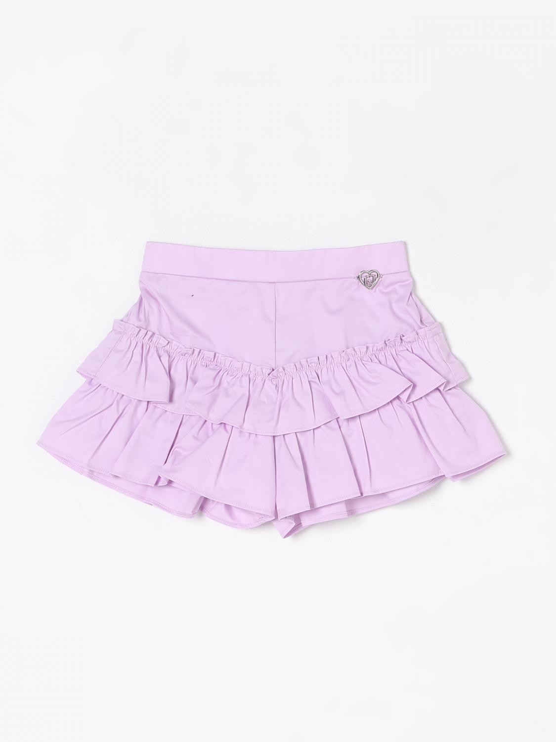 Liu •jo Short Liu Jo Kids Color Wisteria In Glyzinien