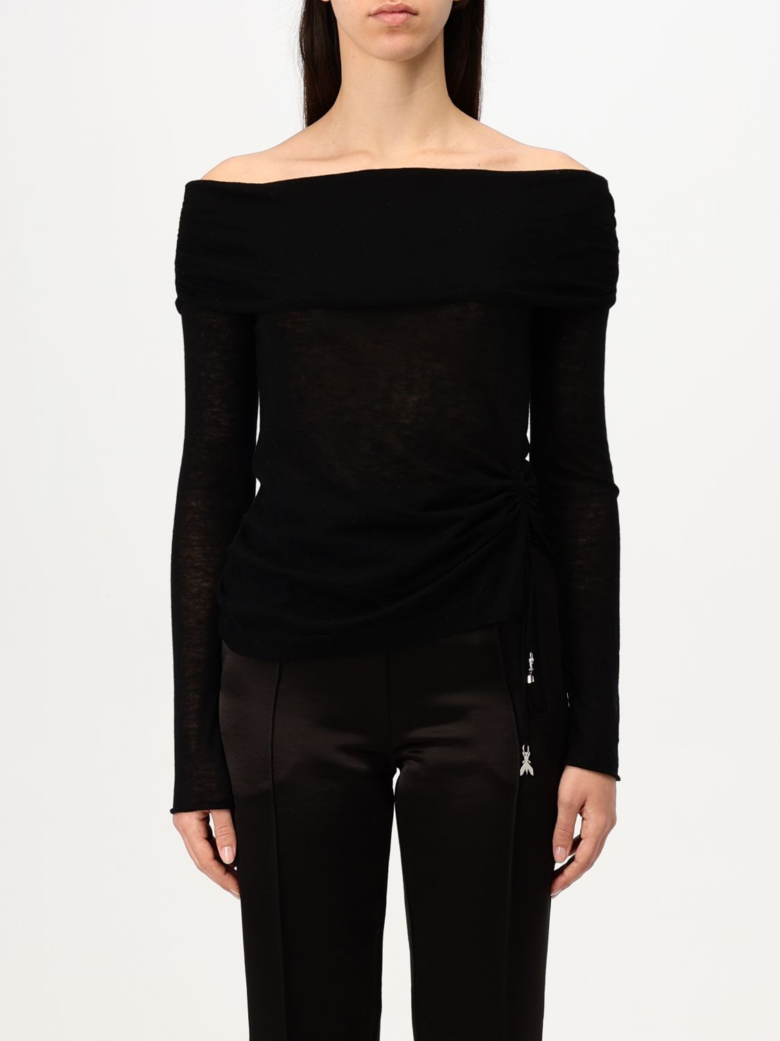 PATRIZIA PEPE SWEATER PATRIZIA PEPE WOMAN COLOR BLACK G73093002