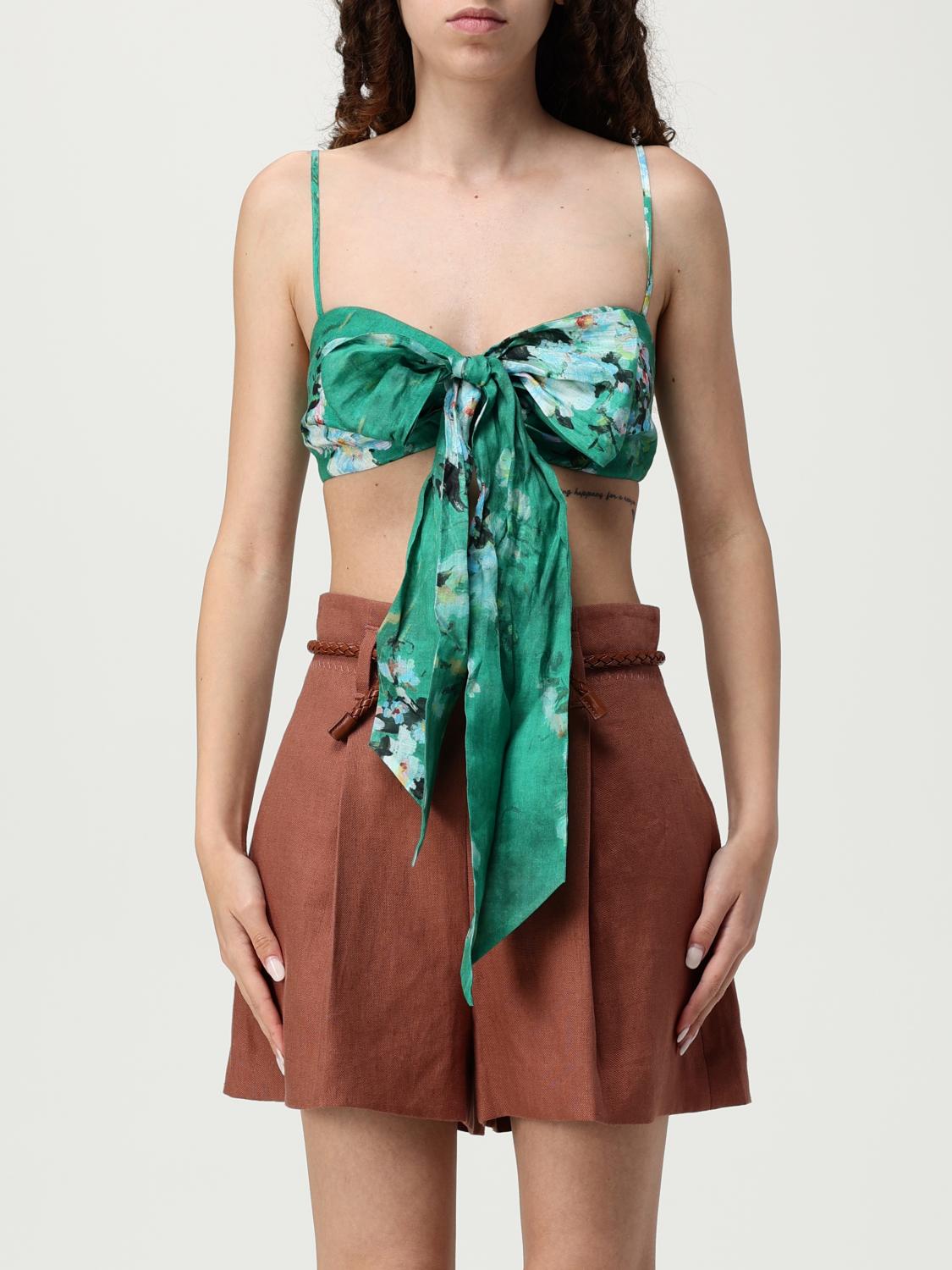 Zimmermann Top Damen Farbe Grün In Green