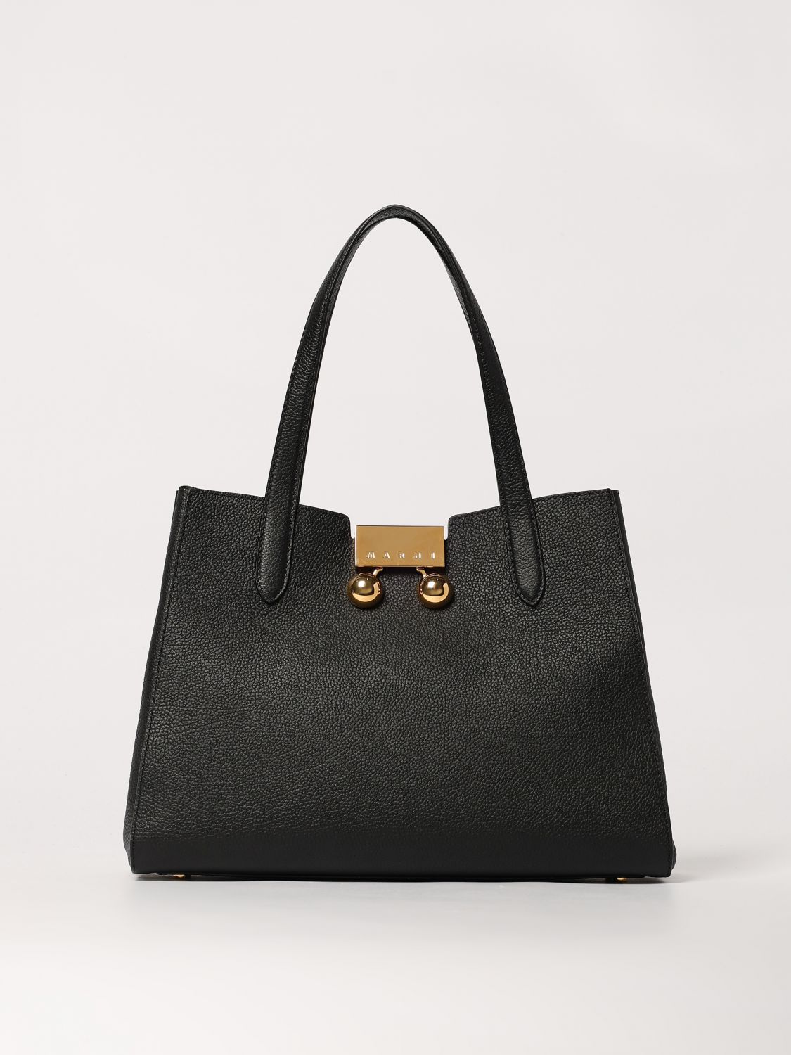 Shop Marni Shoulder Bag  Woman Color Black