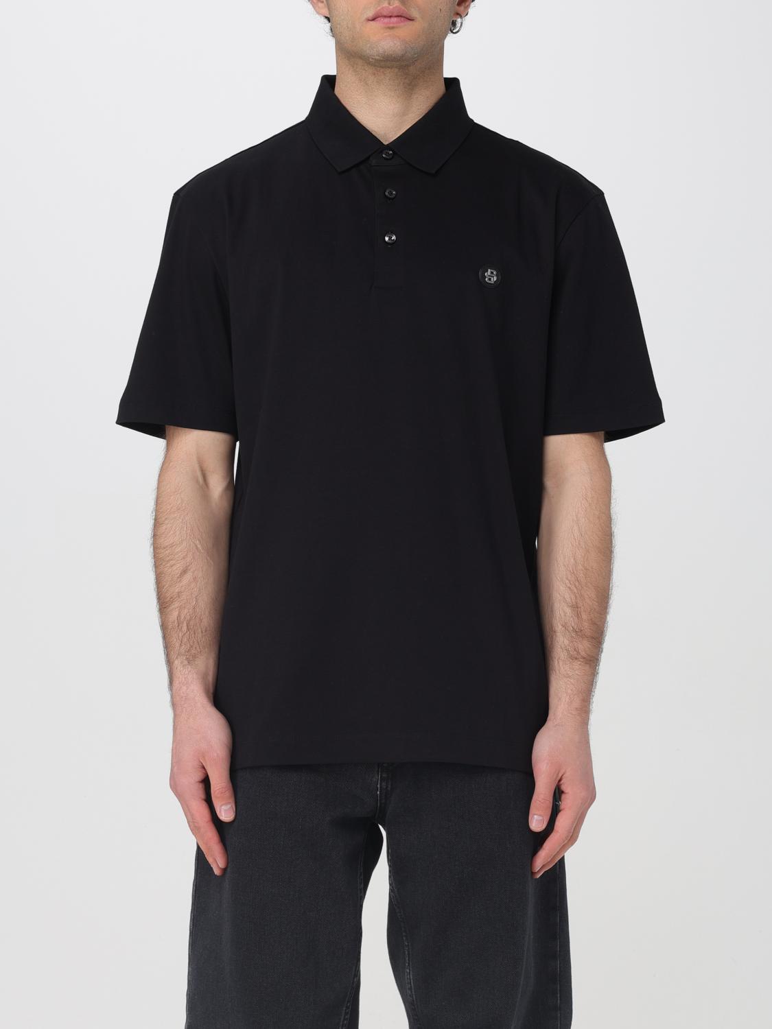 Hugo Boss Polo Shirt Boss Men Color Black In Black