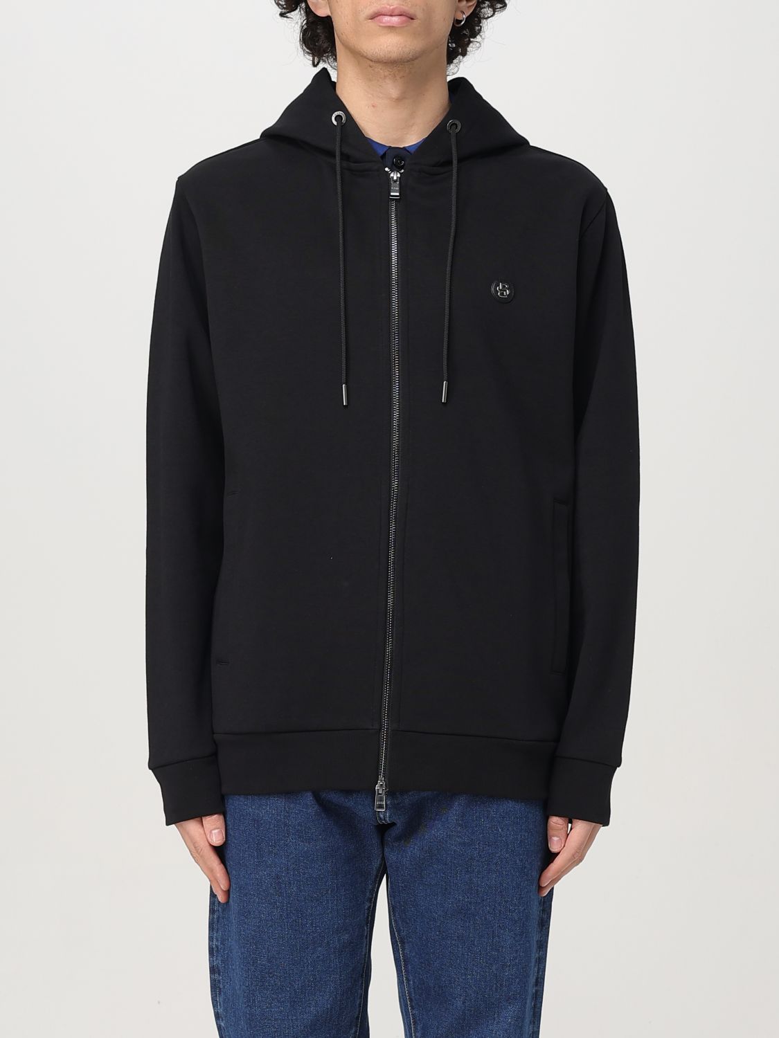 Shop Hugo Boss Sweatshirt Boss Men Color Black