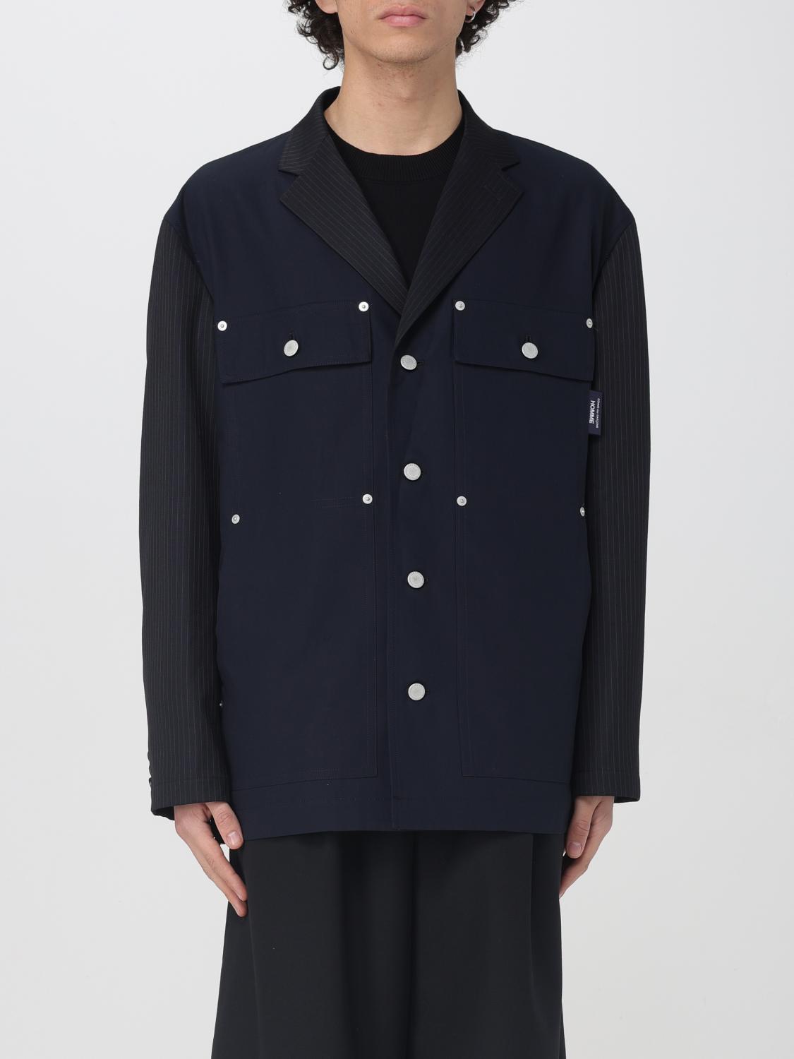 Comme Des Garçons Jacket Comme Des Garcons Men Color Blue In Blue