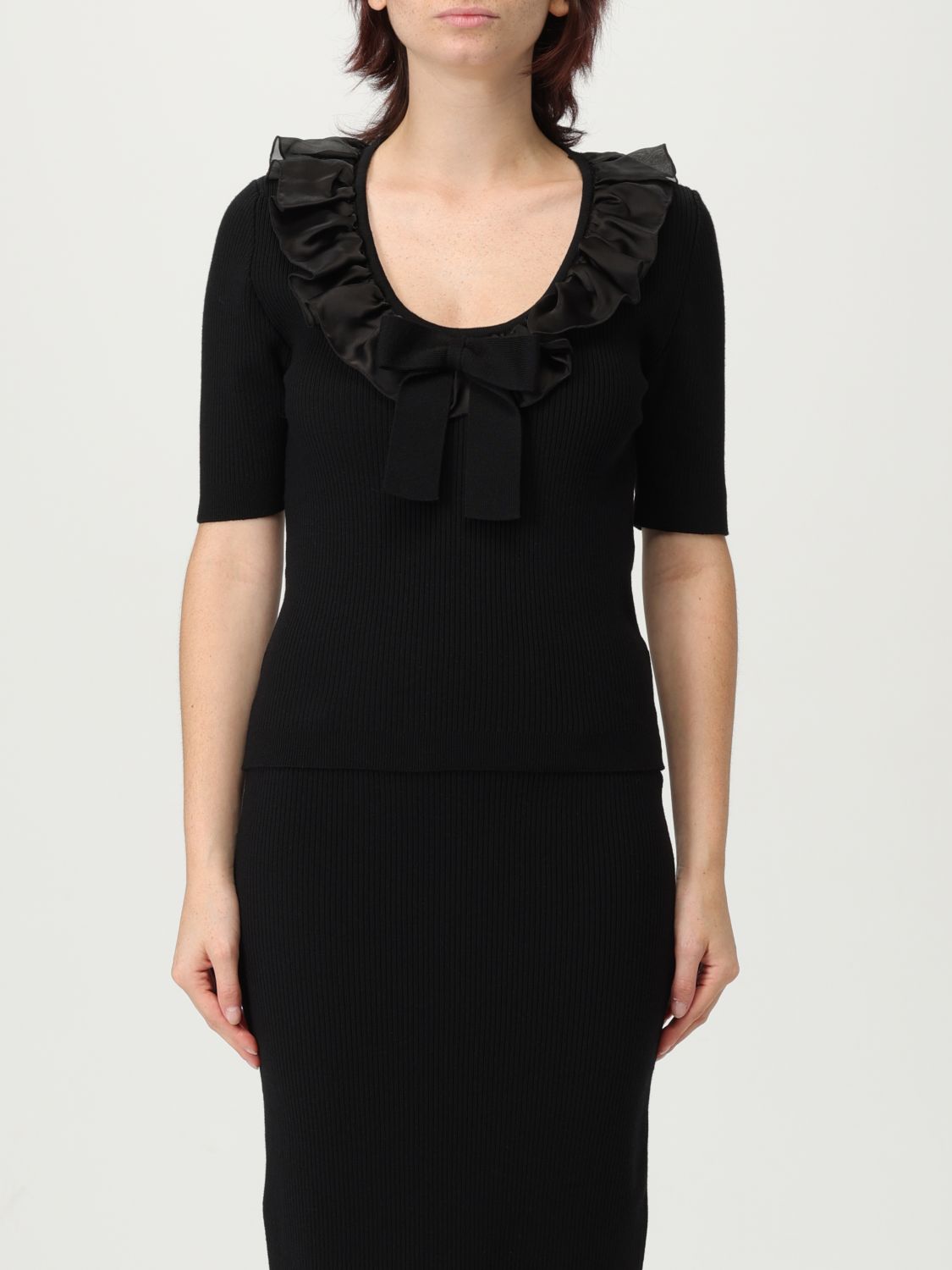 Alessandra Rich T-shirt  Woman Color Black