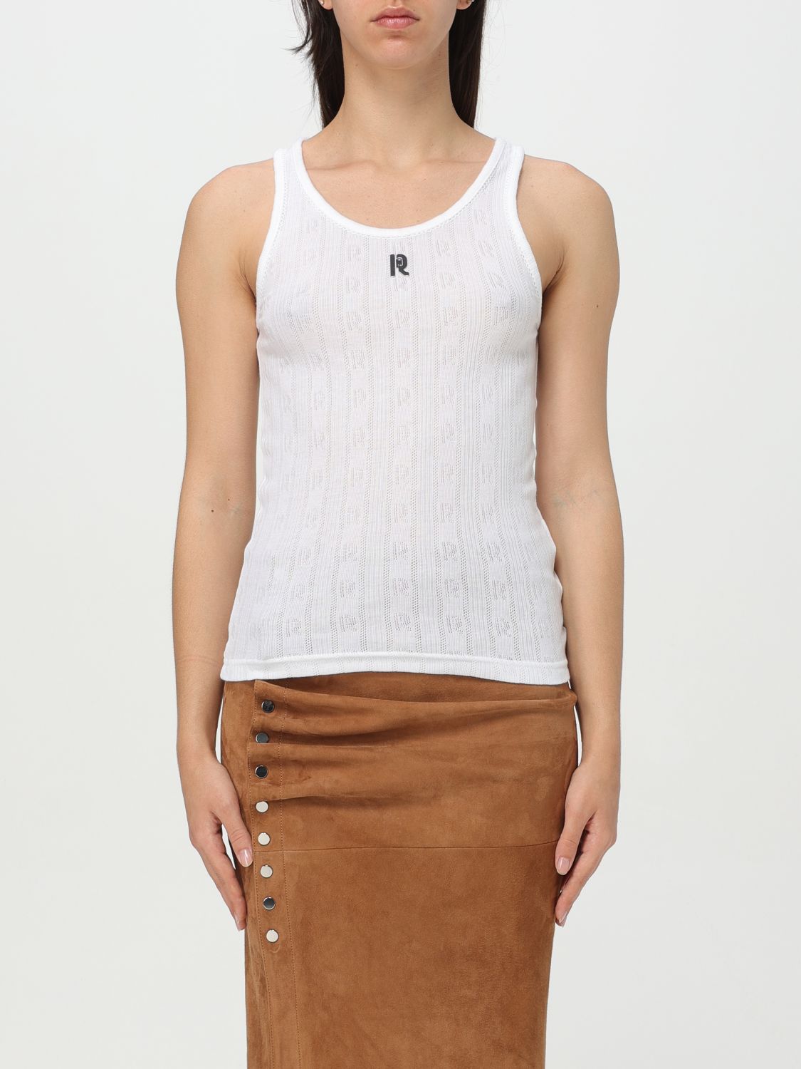 RABANNE T-SHIRT RABANNE WOMAN COLOR WHITE G73297001