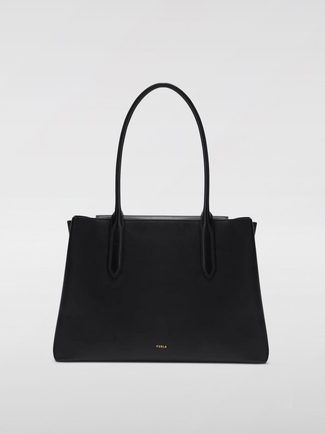 Furla Shoulder Bag Woman Color Black In Black