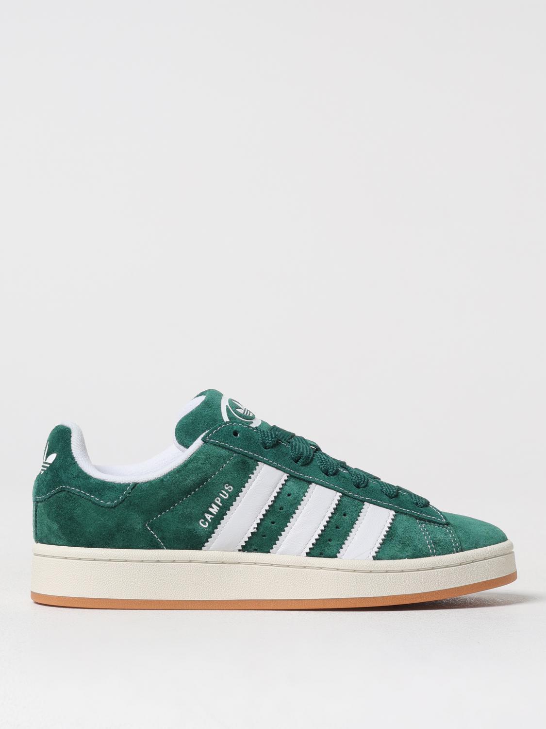Adidas Originals Campus 80s Leather-trimmed Suede Sneakers In Blue