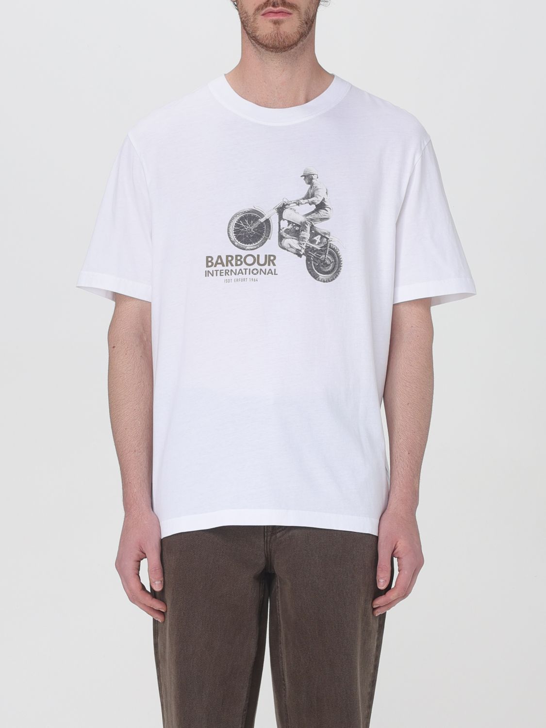 BARBOUR T-SHIRT BARBOUR MEN COLOR WHITE 1 G73345243