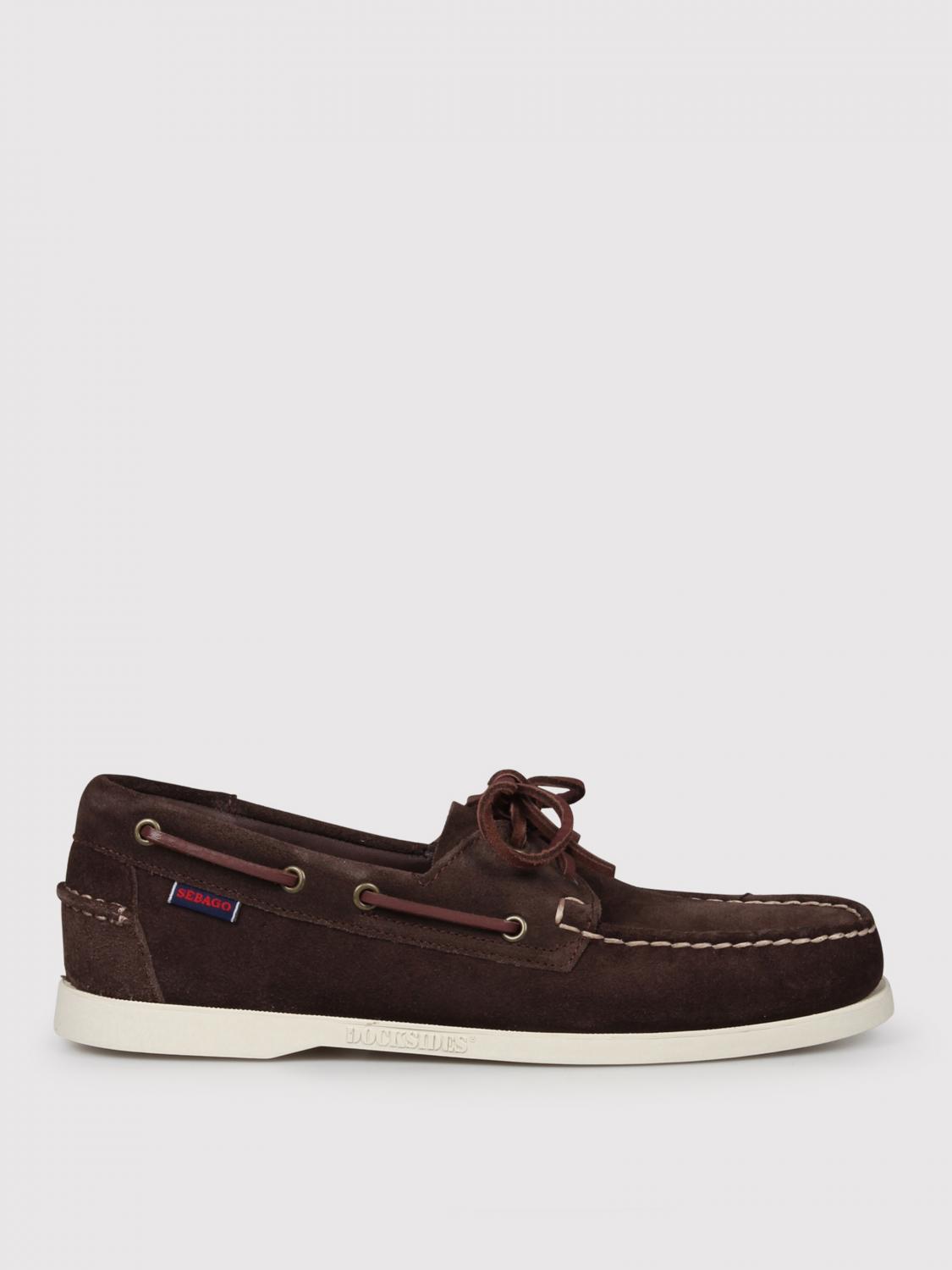 Sebago Lace-up Sneakers In Brown