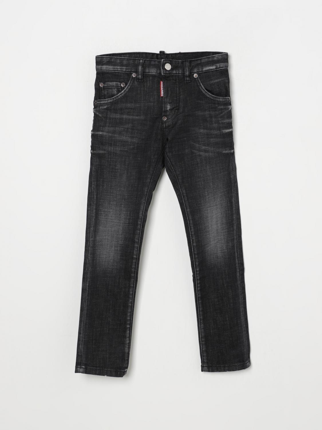 Dsquared2 Cool Guy Straight-leg Jeans In Black