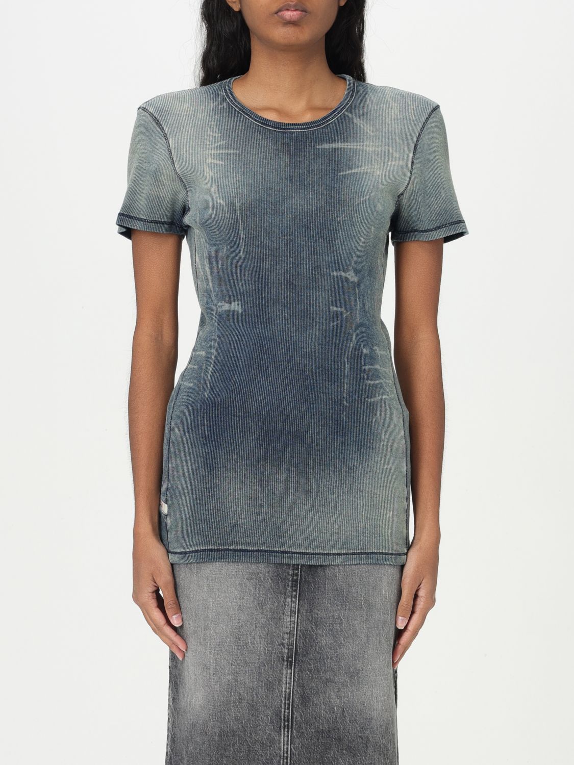 Diesel T-hans T-shirt In Blau