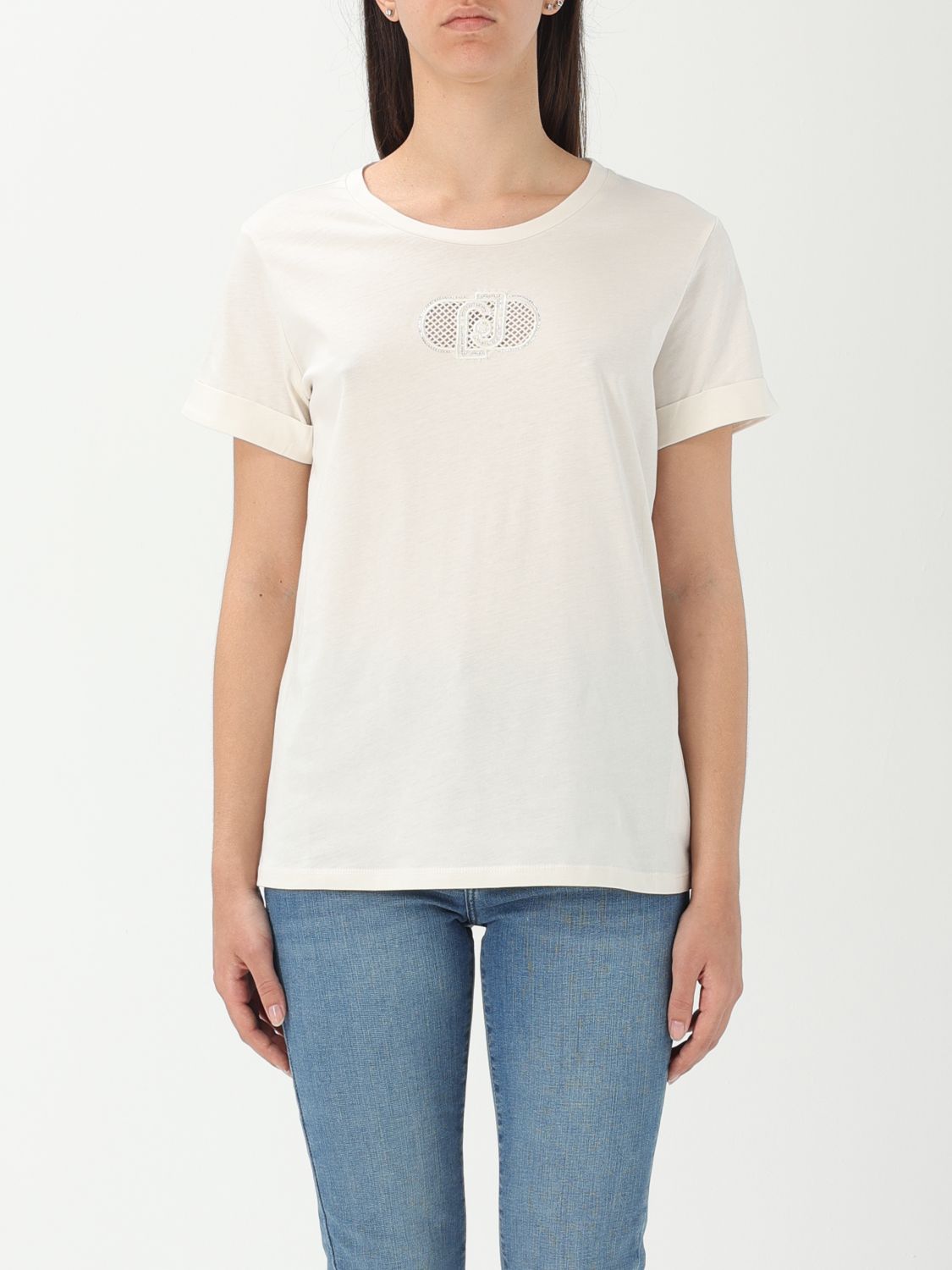 Liu •jo T-shirt Liu Jo Woman Color White In ホワイト