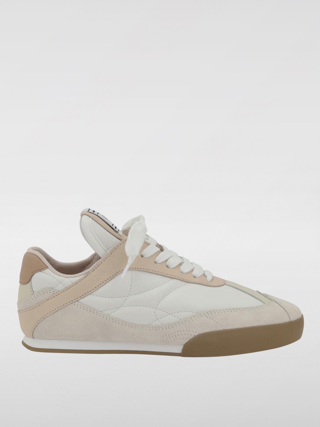 Shop Chloé Sneakers Woman Color Peach