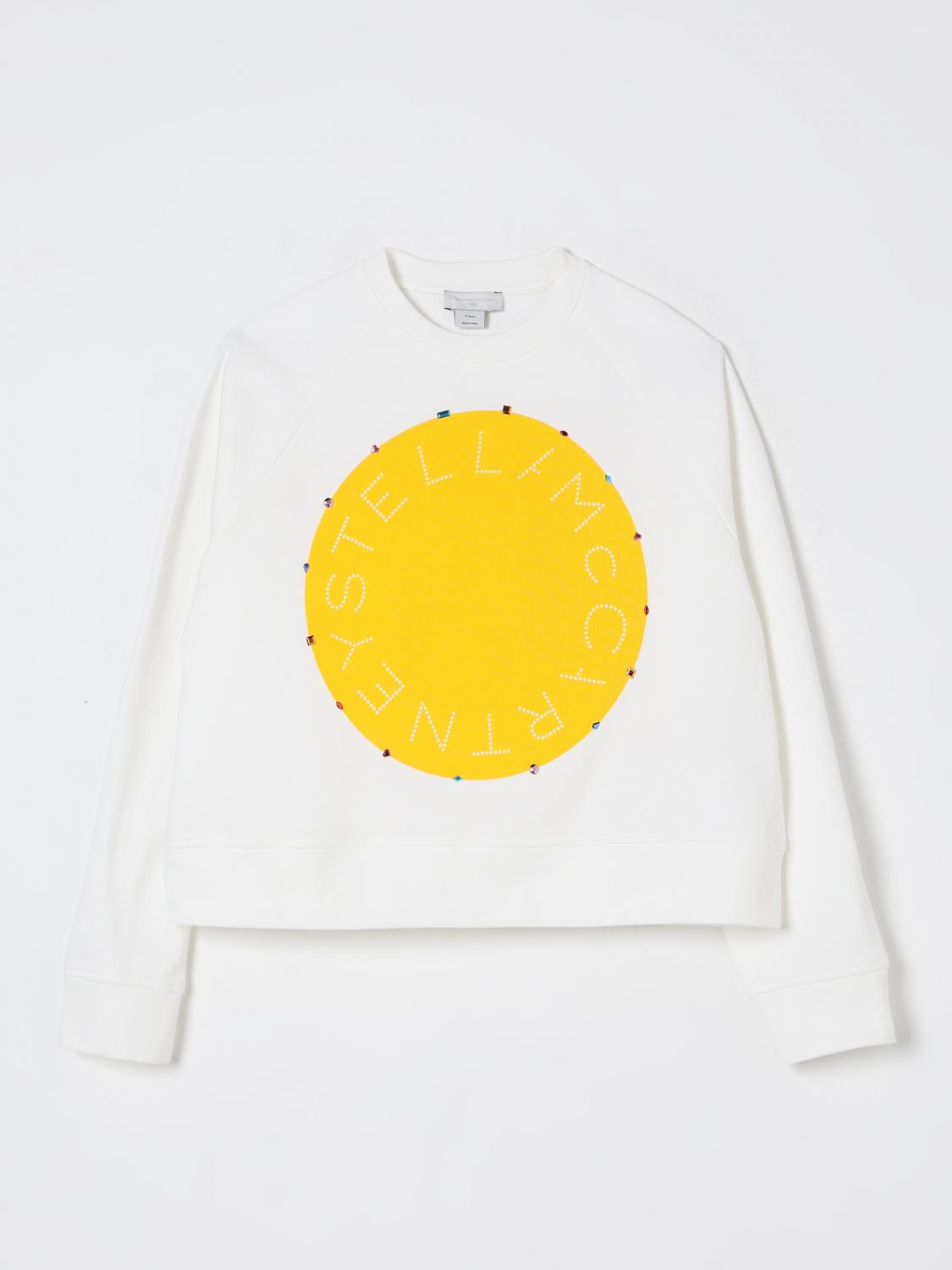 STELLA MCCARTNEY SWEATER STELLA MCCARTNEY KIDS KIDS COLOR WHITE 1 G73515243
