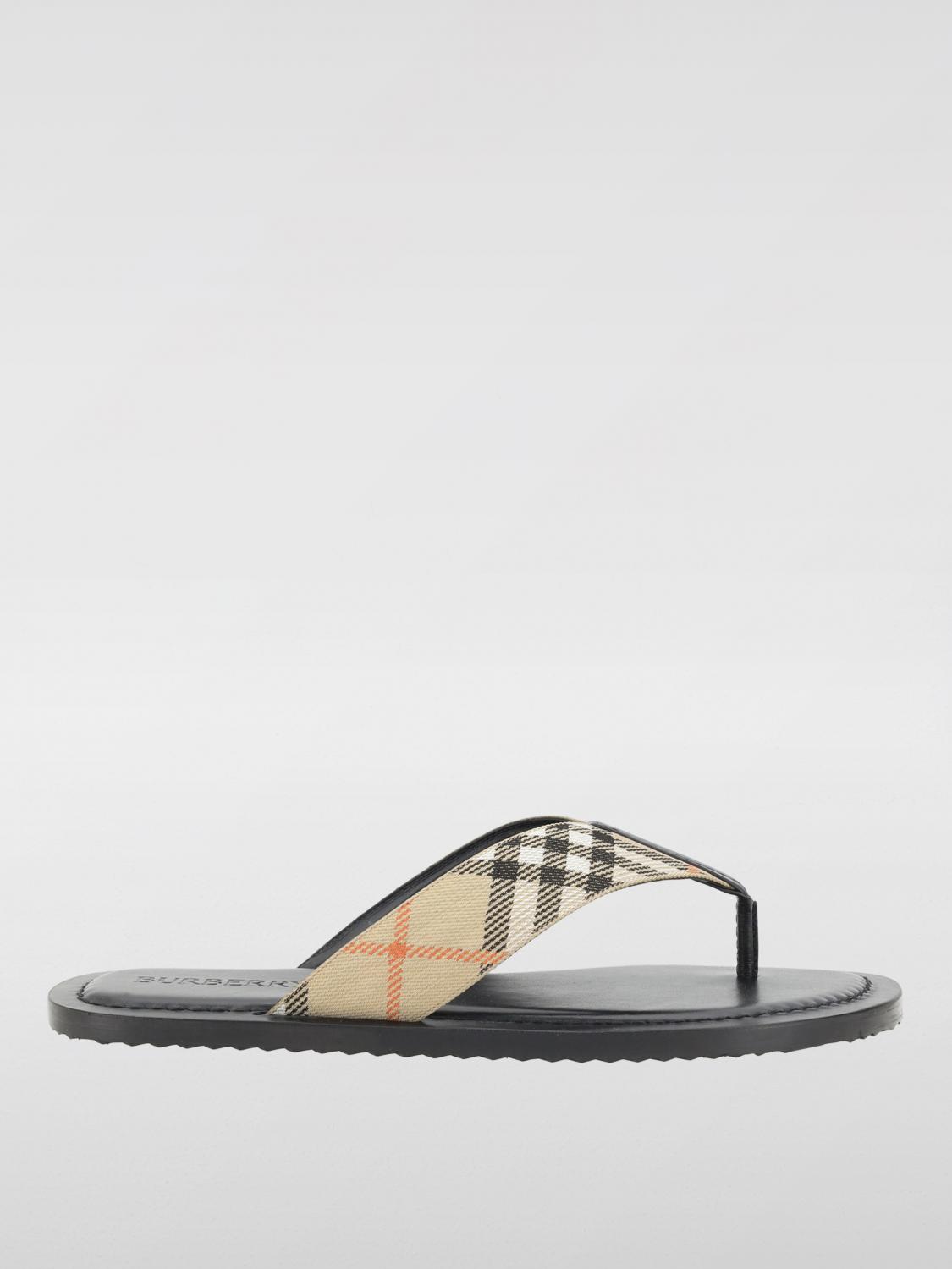 Burberry BURBERRY Sandals Men color Sand　バーバリー サンダル メンズ カラー サンド