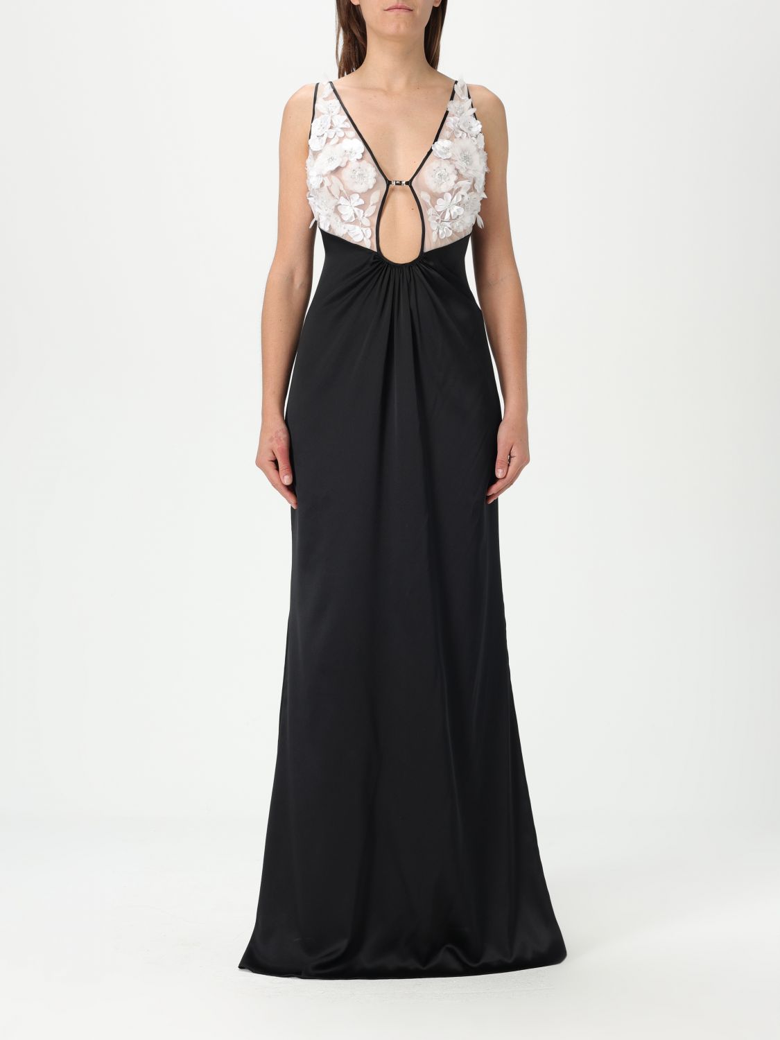 Elisabetta Franchi Flower Dress
