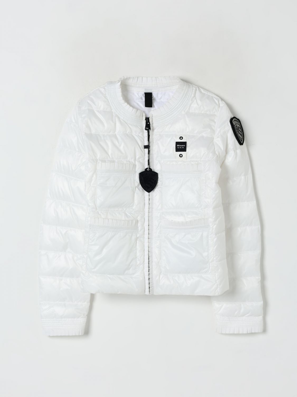 BLAUER JACKET BLAUER KIDS COLOR WHITE G73594001