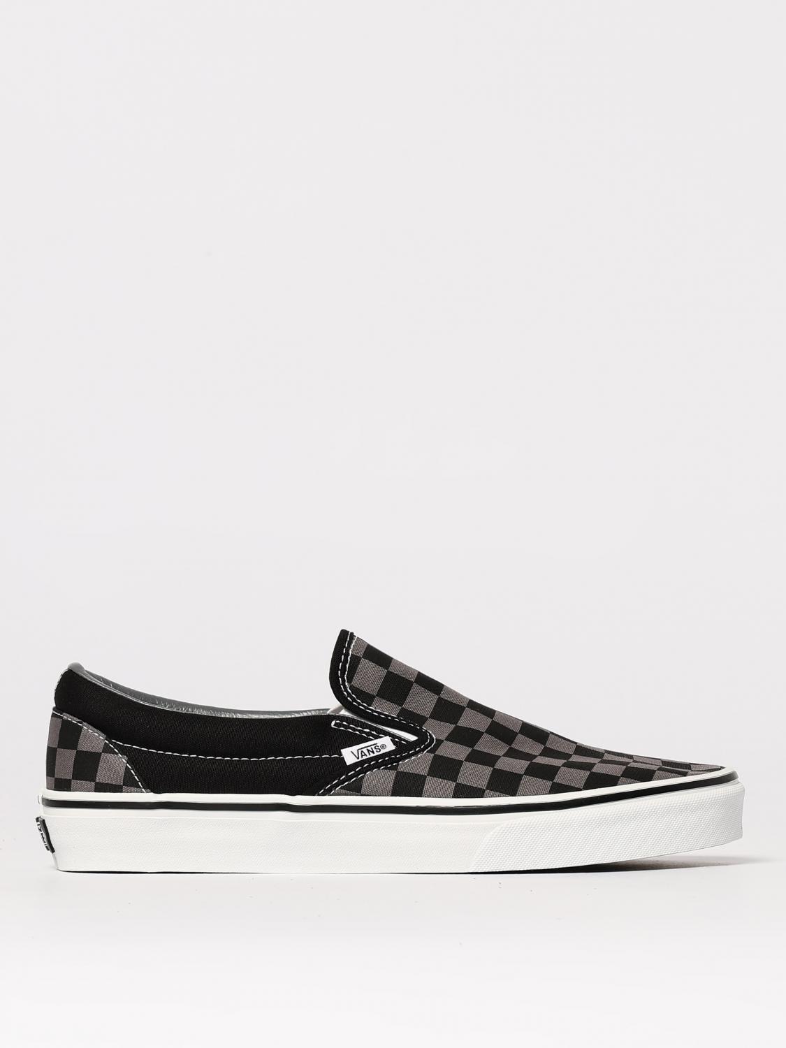 Vans Black Polyester Men Sneaker In Black