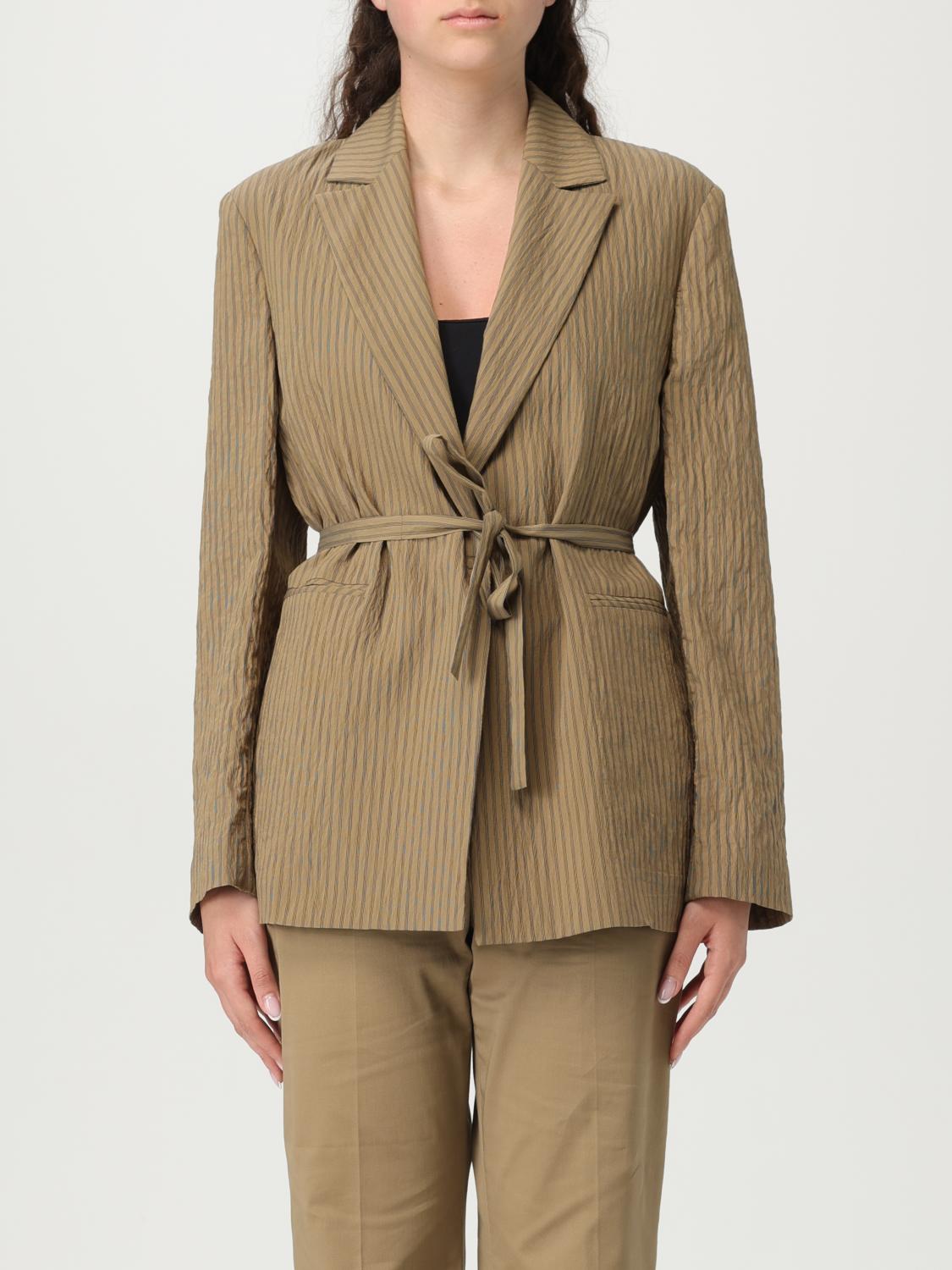 Shop Liu •jo Blazer Liu Jo Woman Color Green