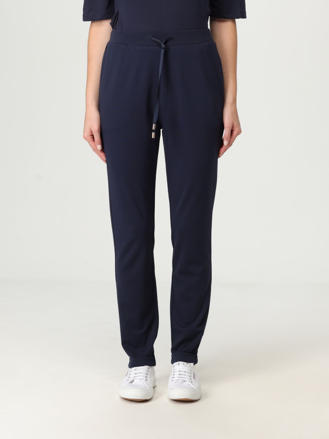 Liu •jo Pants Liu Jo Woman Color Blue In Blue