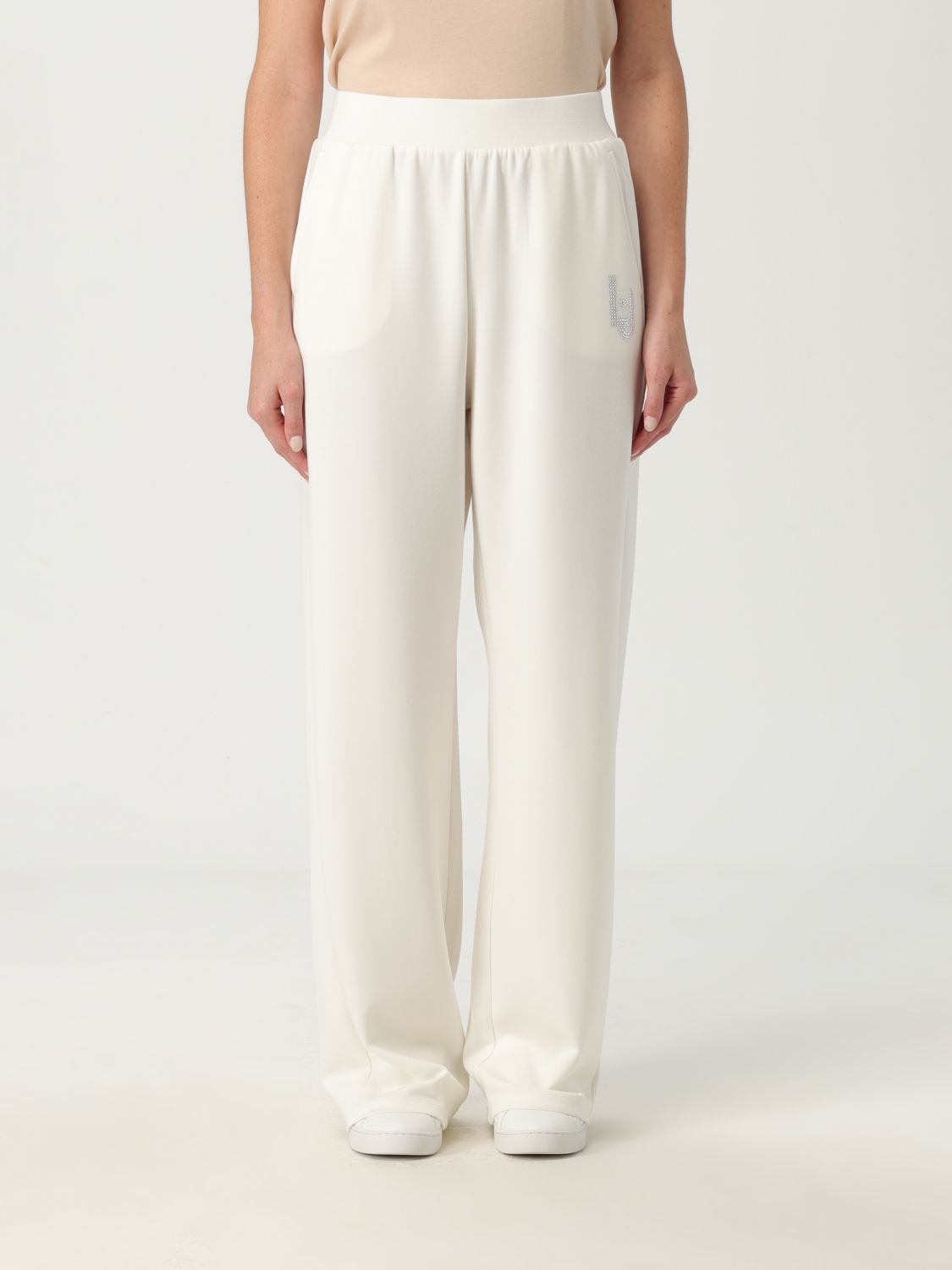 Liu •jo Pants Liu Jo Woman Color White In White