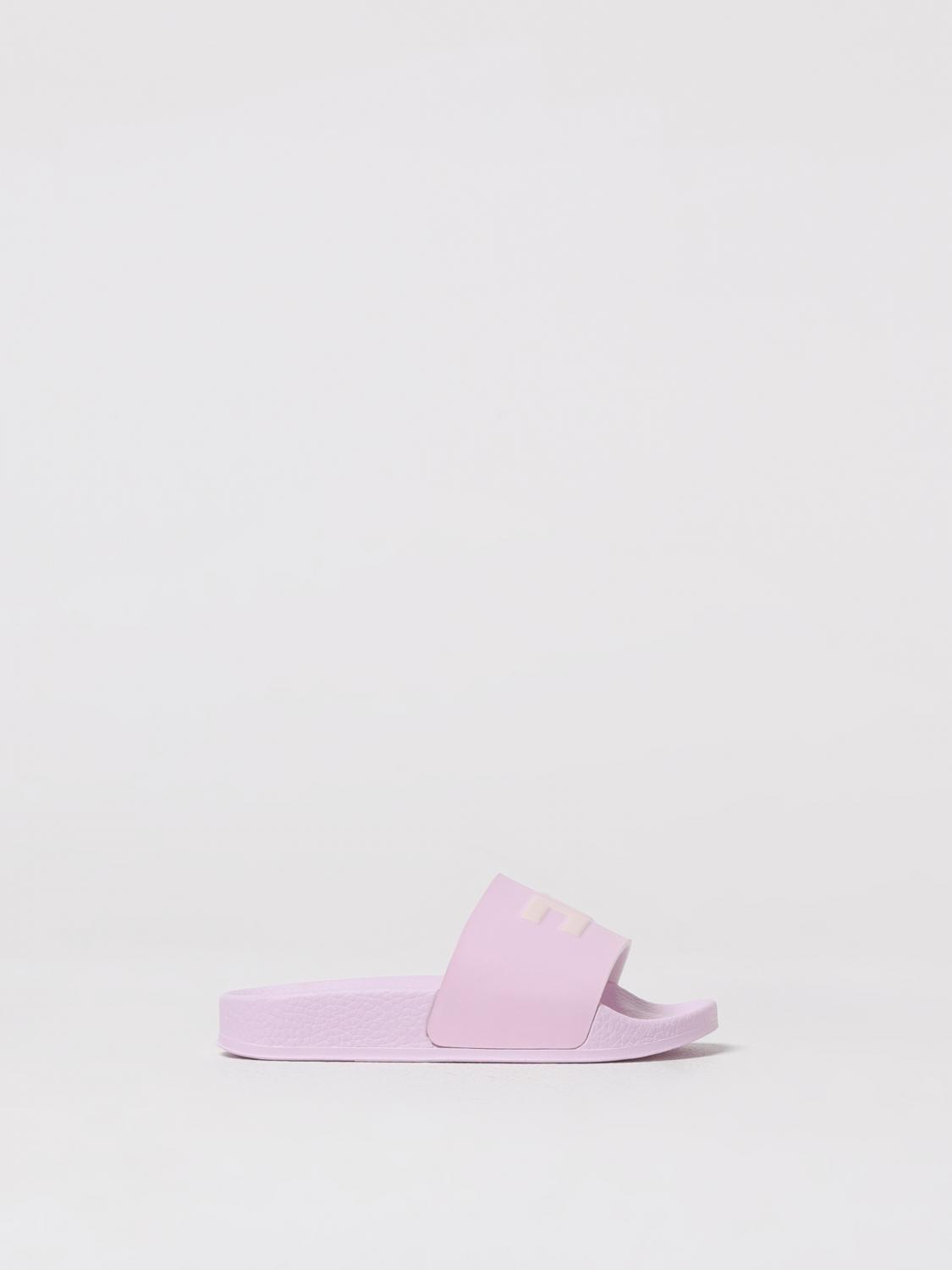 Shop Elisabetta Franchi La Mia Bambina Shoes Kids Color Quartz