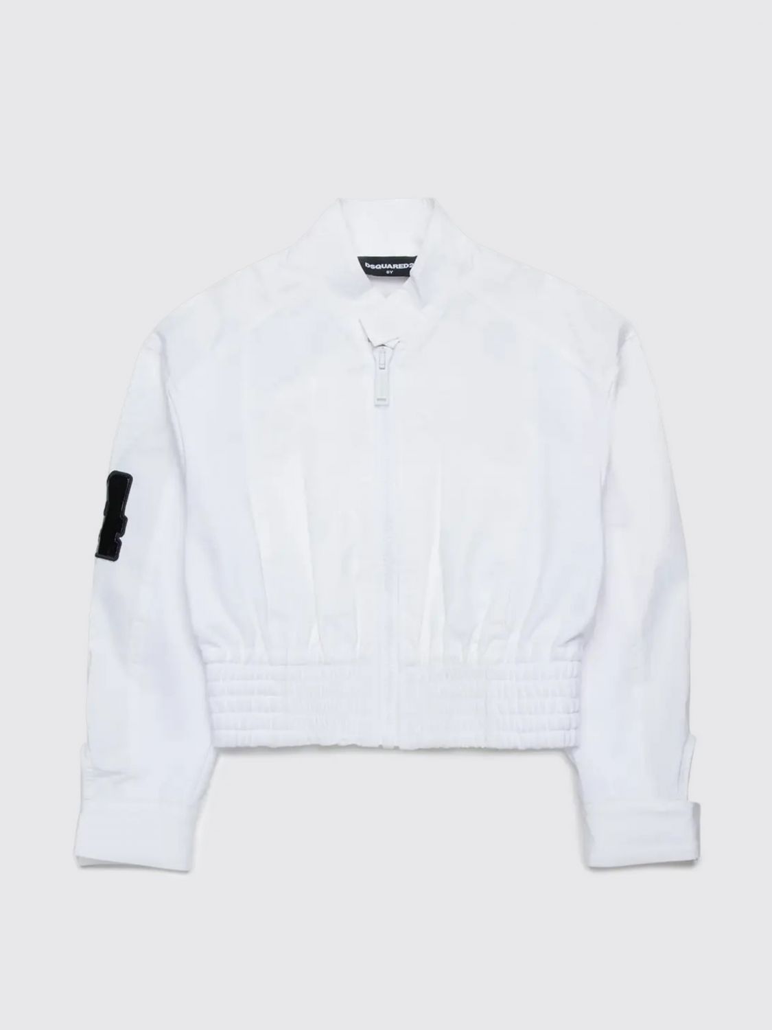 Dsquared2 Jacket Kids Color White In White