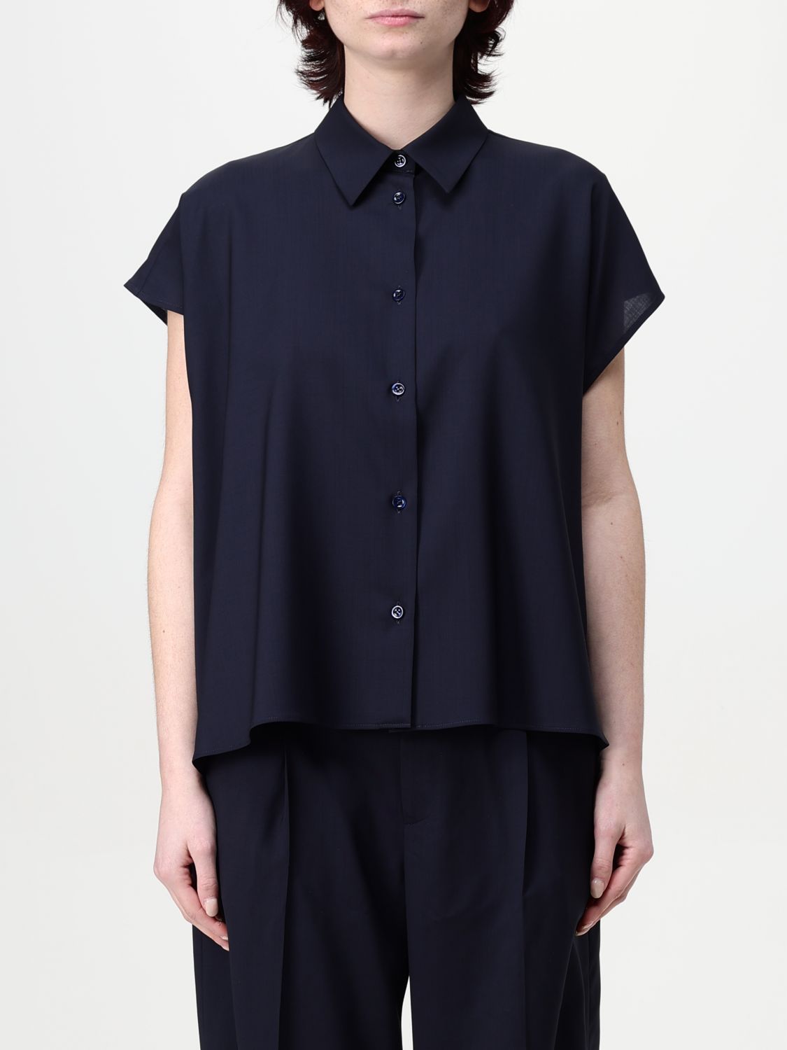 Shop Pt Torino Shirt Woman Color Blue