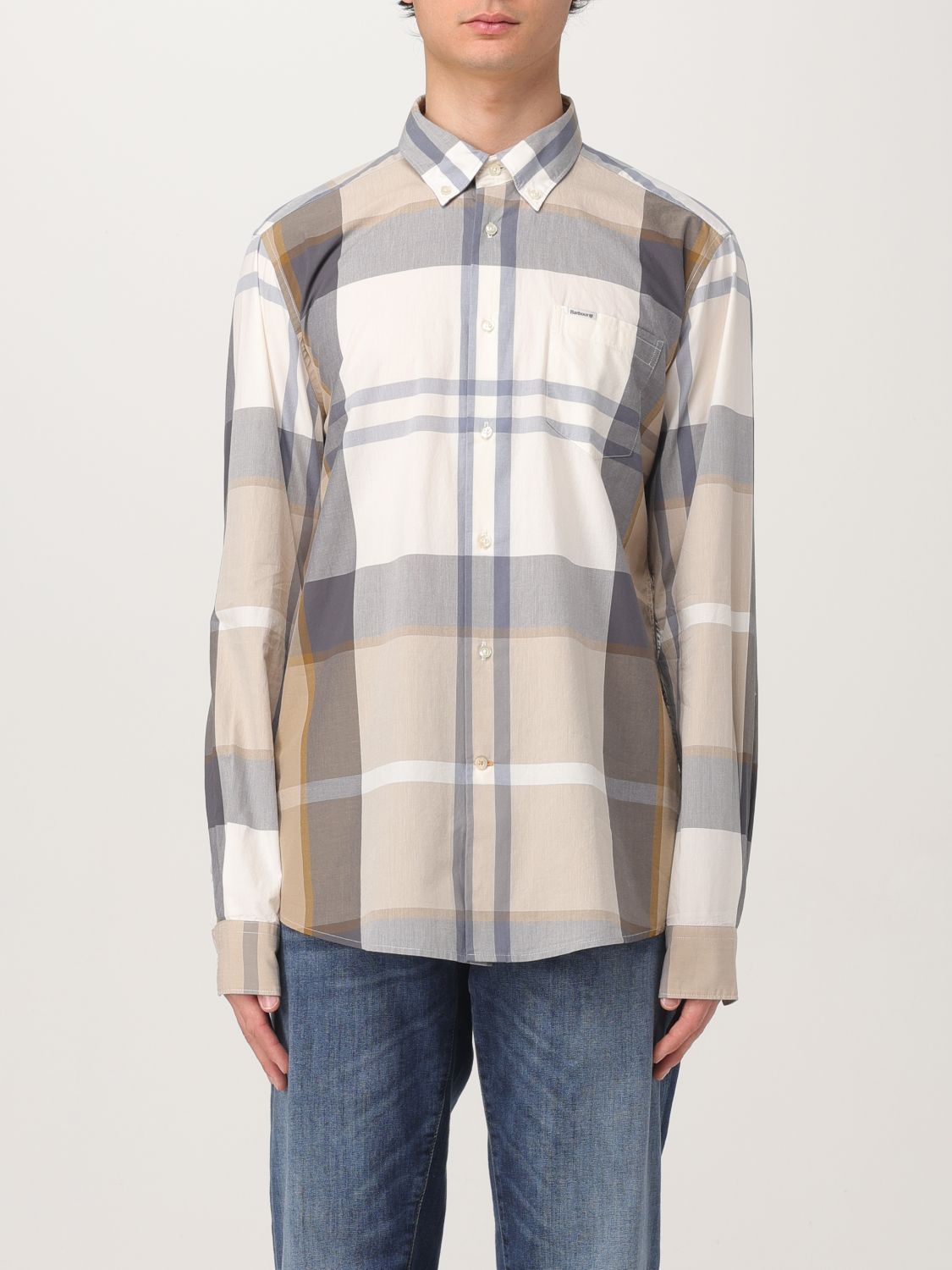 BARBOUR SHIRT BARBOUR MEN COLOR SAND G73775054