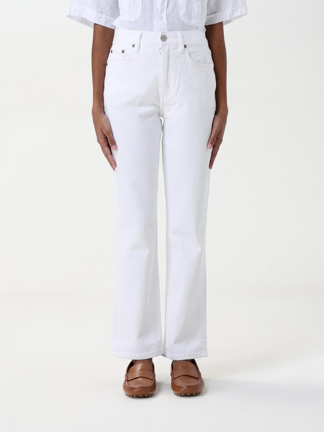 Ralph Lauren Jeans Lauren  Woman Color White In White