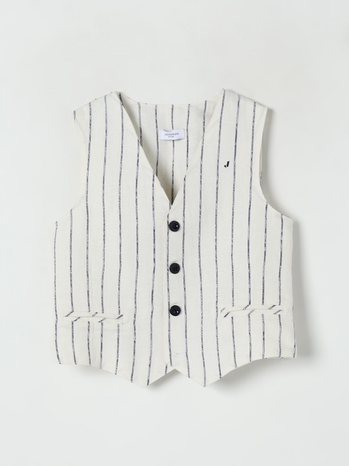 Jeckerson Waistcoat  Kids Color Yellow Cream