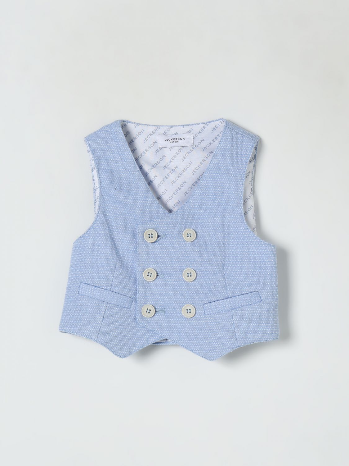 Jeckerson Vestcoat Kids Color Gnawed Blue