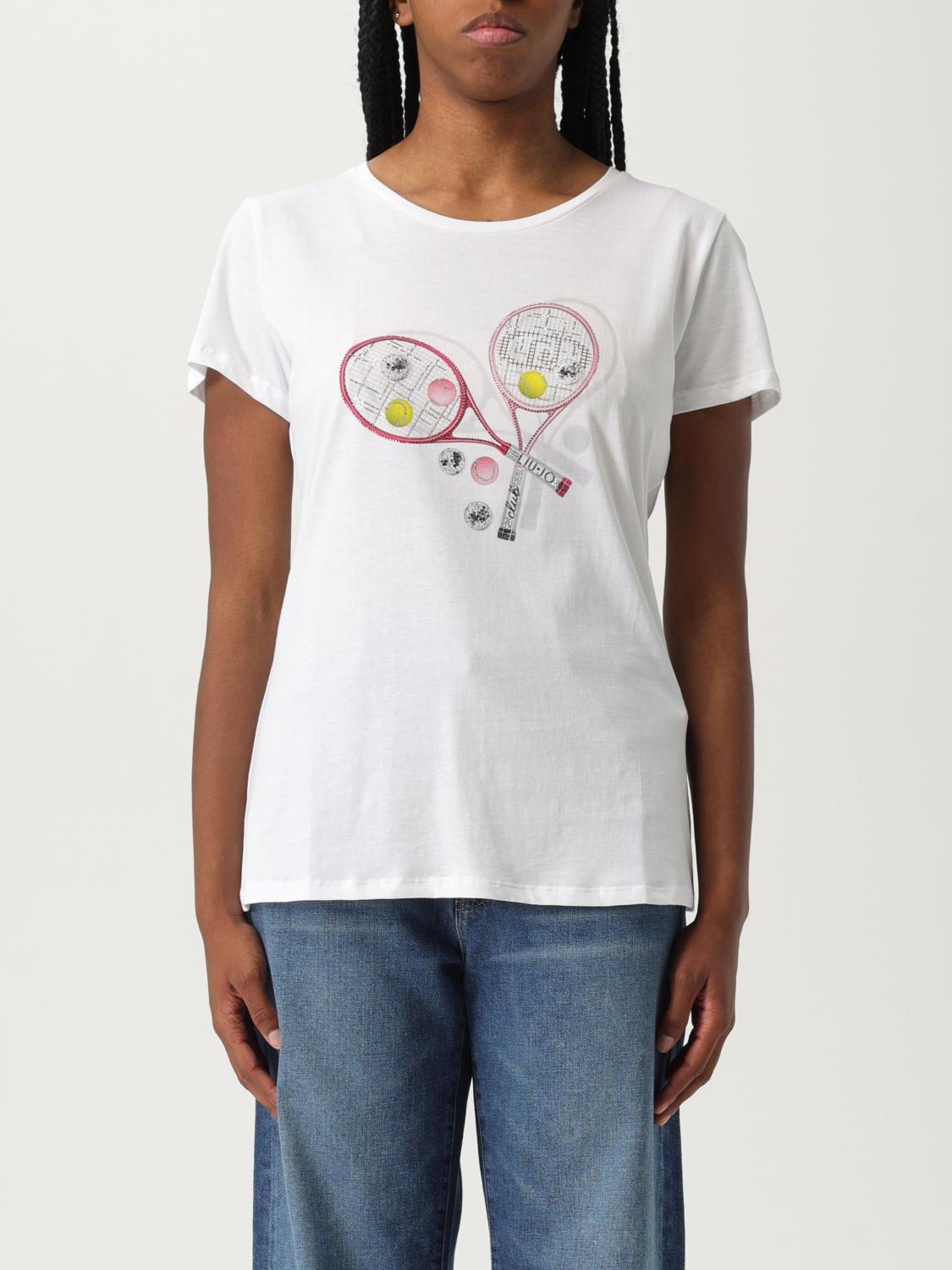 Liu •jo Liu Jo Embellished Graphic Printed T