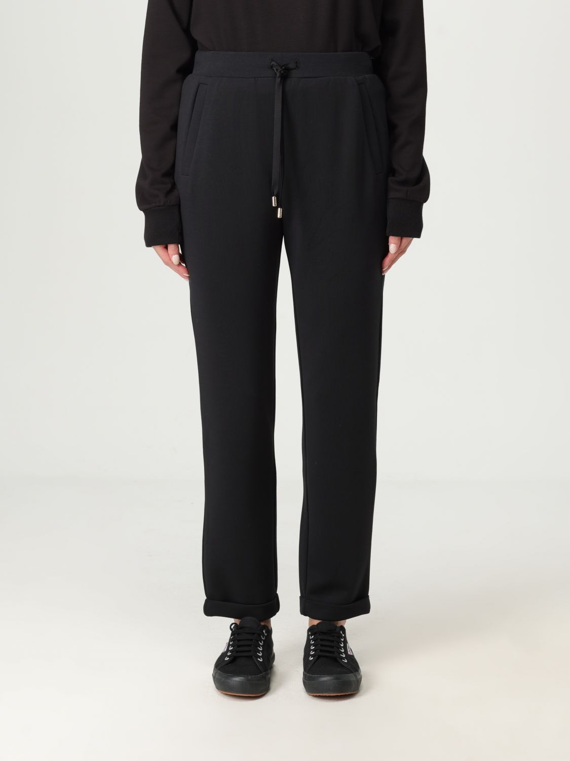 Liu •jo Pants Liu Jo Woman Color Black In Black