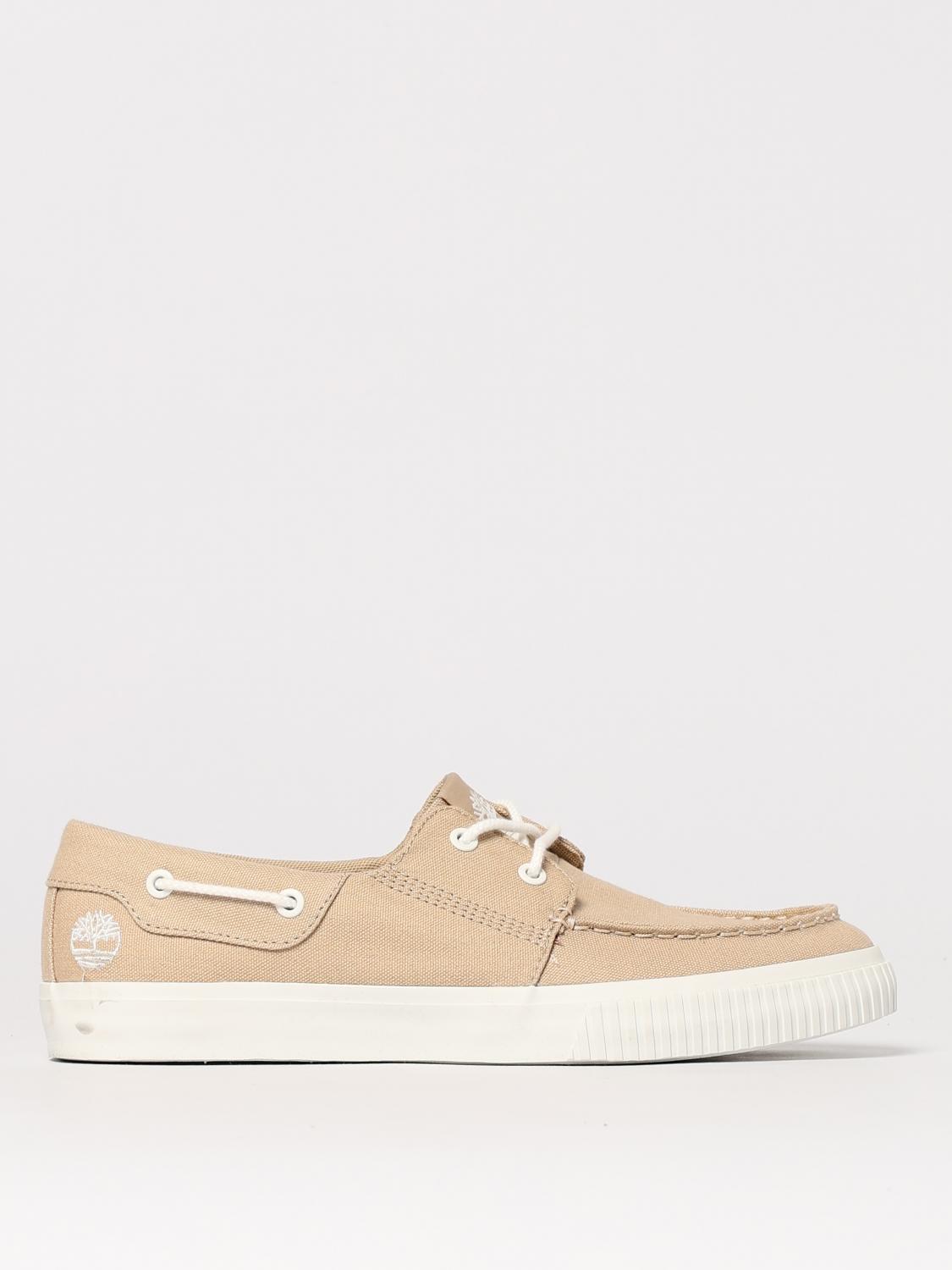 Timberland Loafers  Men Color Beige In Natural