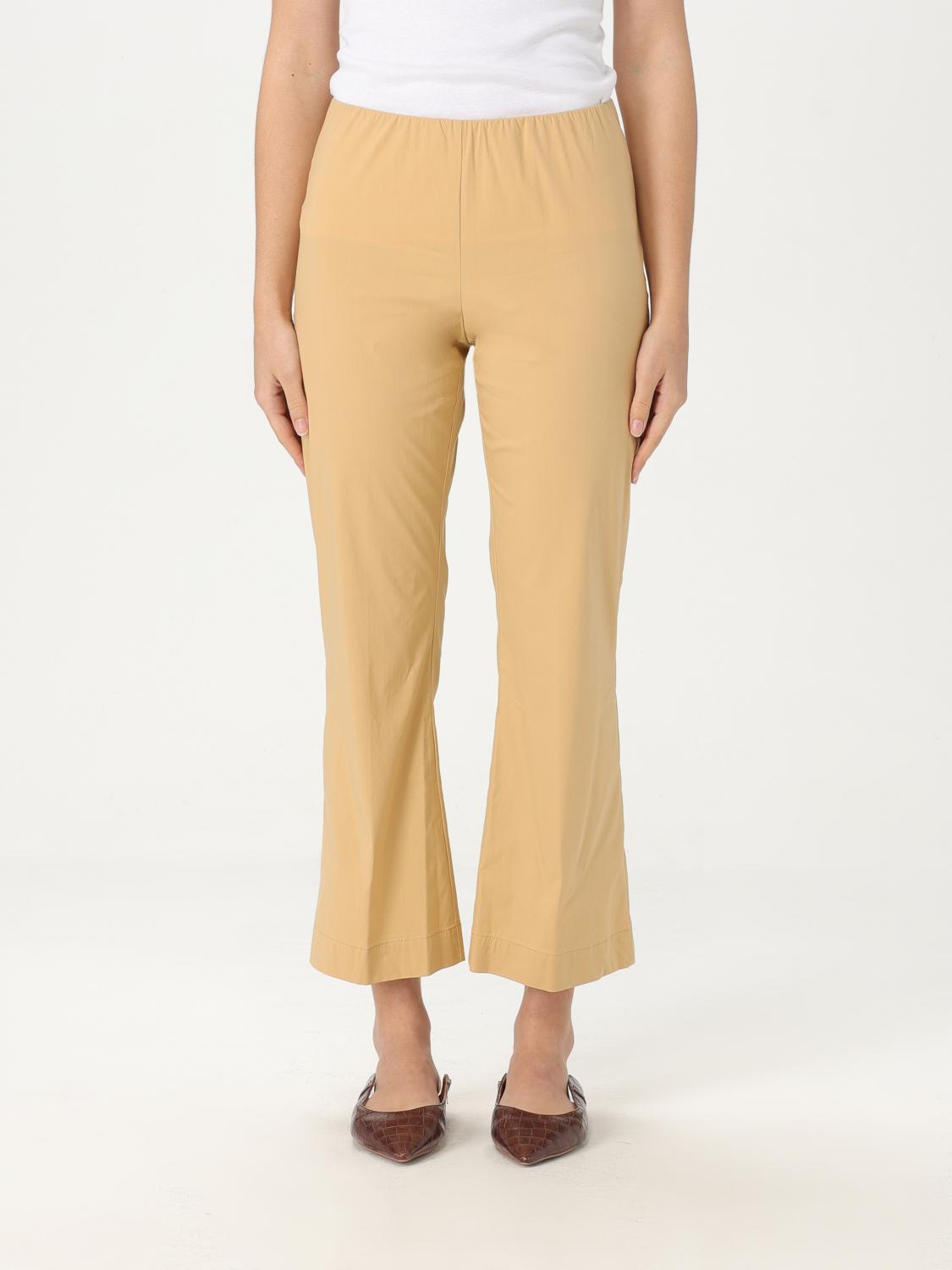 Liviana Conti Elasticated-waist Pants In Honey