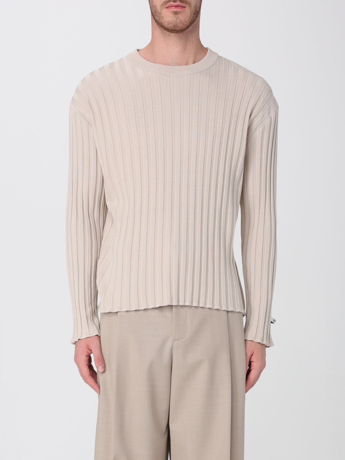 Recto Sweatshirt Men Color Beige In Neutral