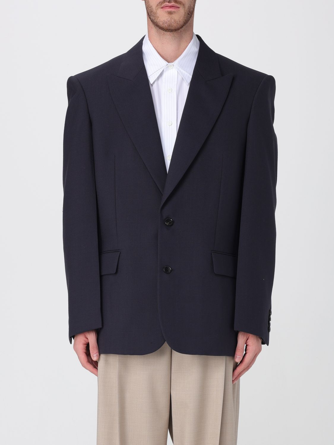 Recto Jacket Men Color Blue In Blue