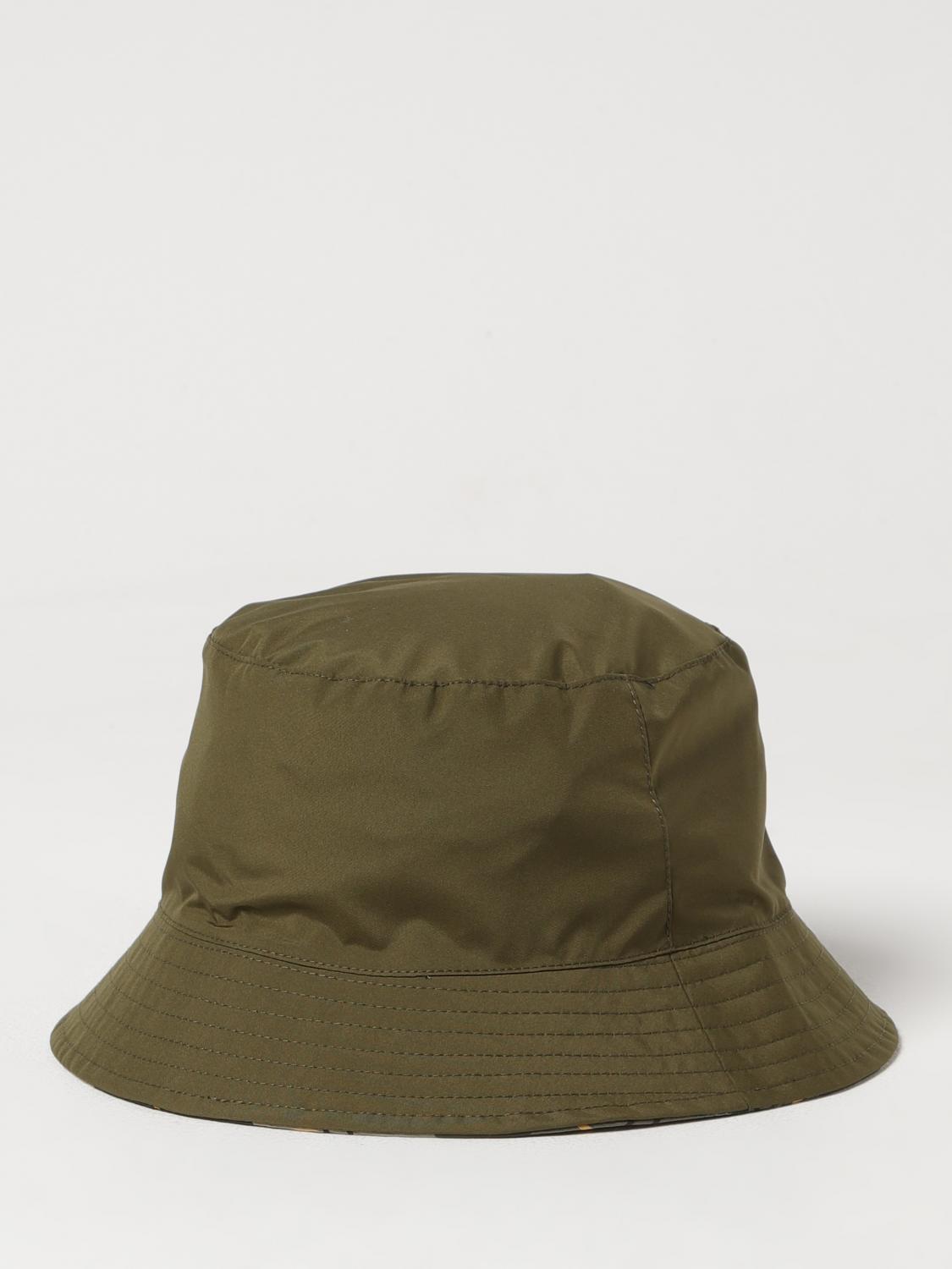 Hat BARBOUR Men color Green Hat BARBOUR Men color Green